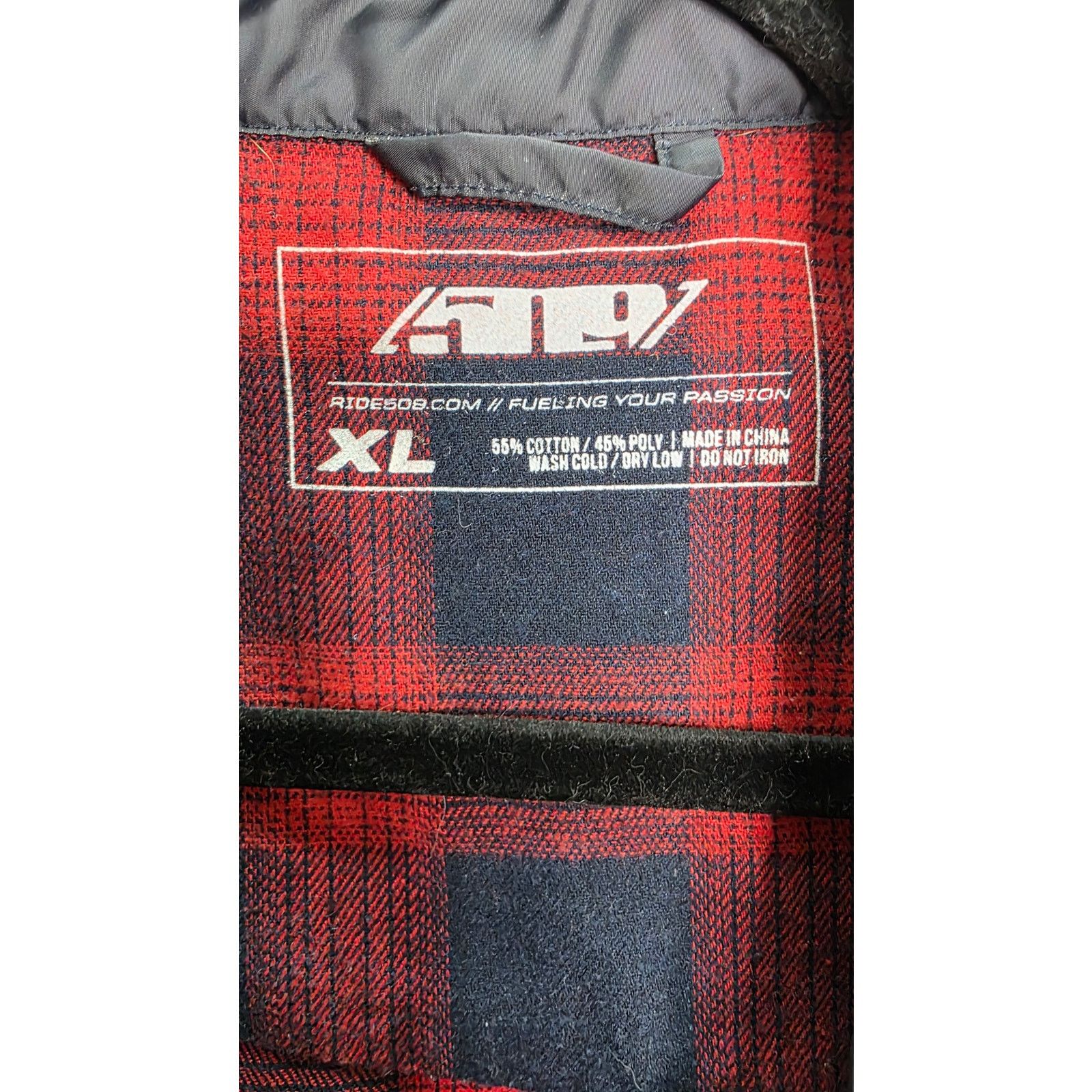 Other 509 Red & Navy Plaid Basecamp Long Sleeve Flannel XL Size US XL / EU 56 / 4 - 6 Thumbnail