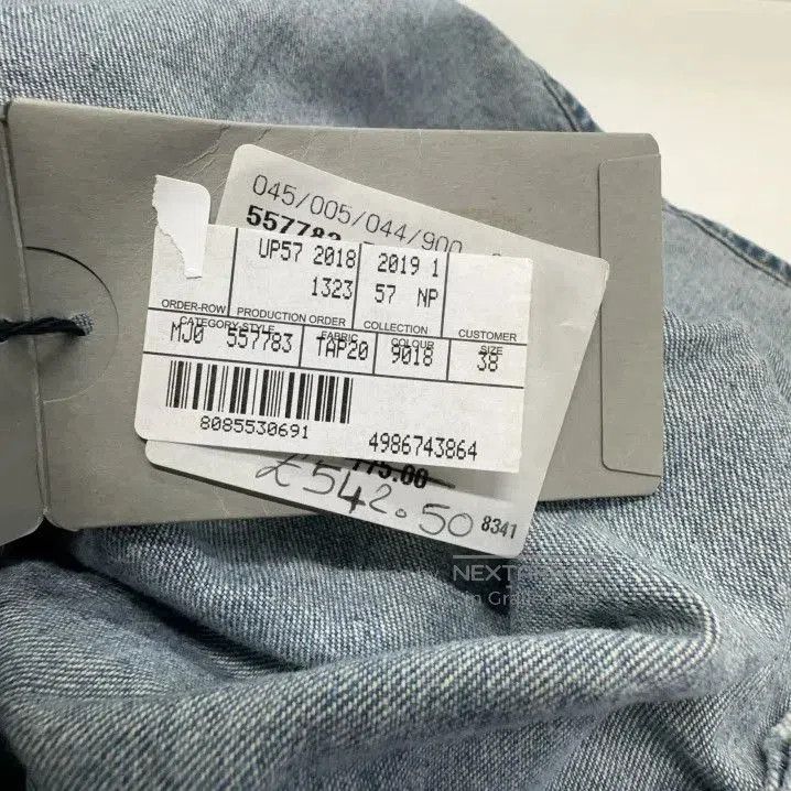 Balenciaga Balenciaga Blue Letter Print Long Sleeve Shirt. Size US M / EU 48-50 / 2 - 3 Thumbnail