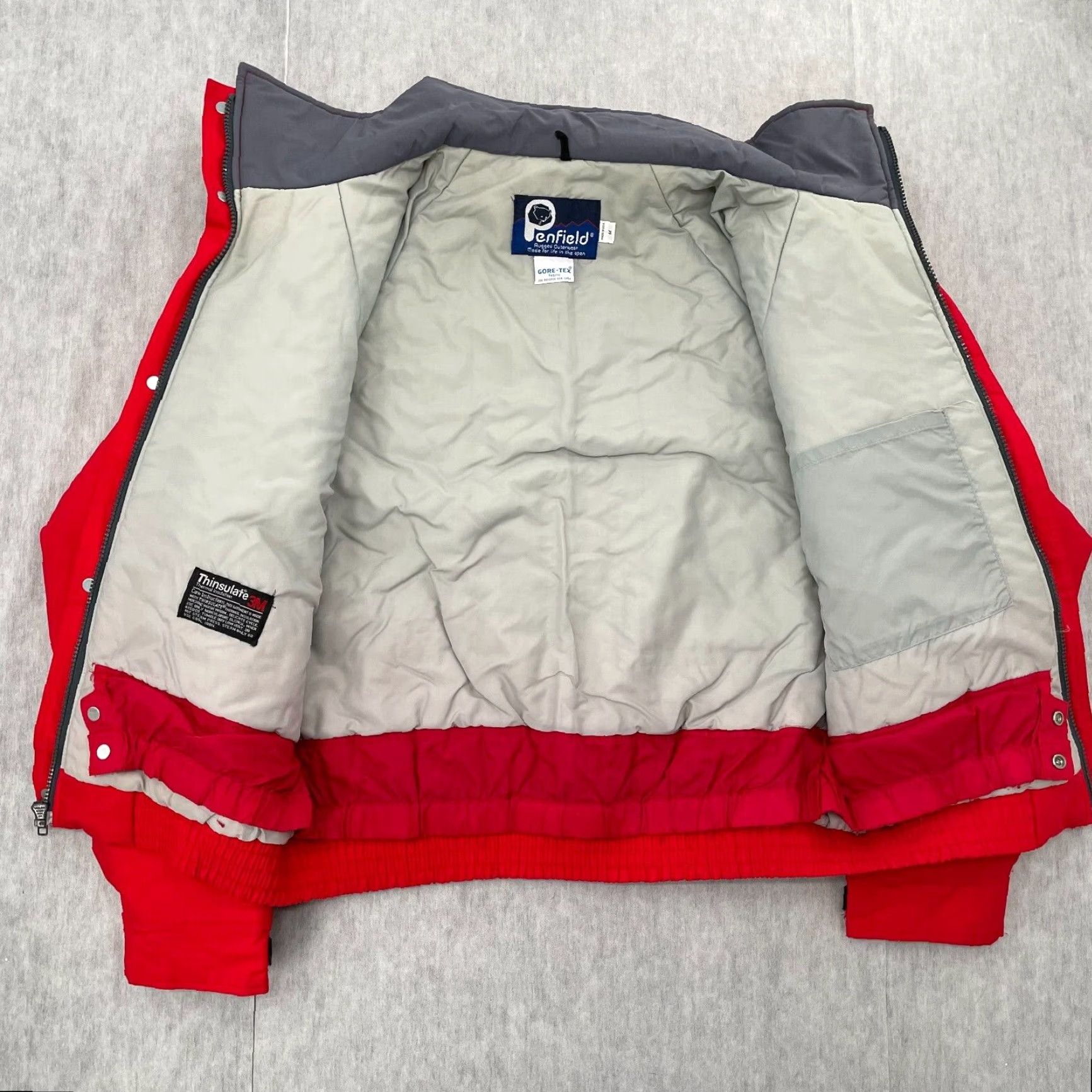Penfield Vintage Penfield Gore-Tex Jacket Adult Medium Men’s Winter Coat Red Water Resistant Outdoor 90s Size US M / EU 48-50 / 2 - 2 Thumbnail