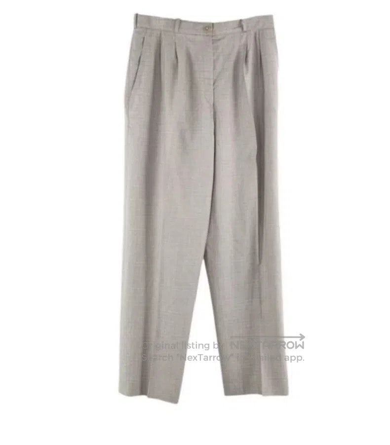 Hermes Hermes Margiela Era Gray Summer Wool Pants Size 28" / US 6 / IT 42 - 1 Thumbnail