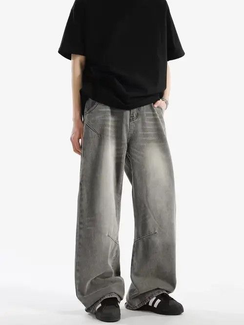 VIBE baggy washed jeans Size US 31 - 5 Thumbnail