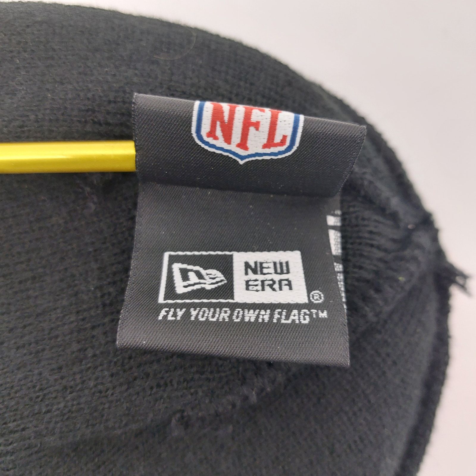 NFL NY Jets Black Knit Beanie Hat Sports NFL Football Adult Logo Size ONE SIZE - 7 Thumbnail