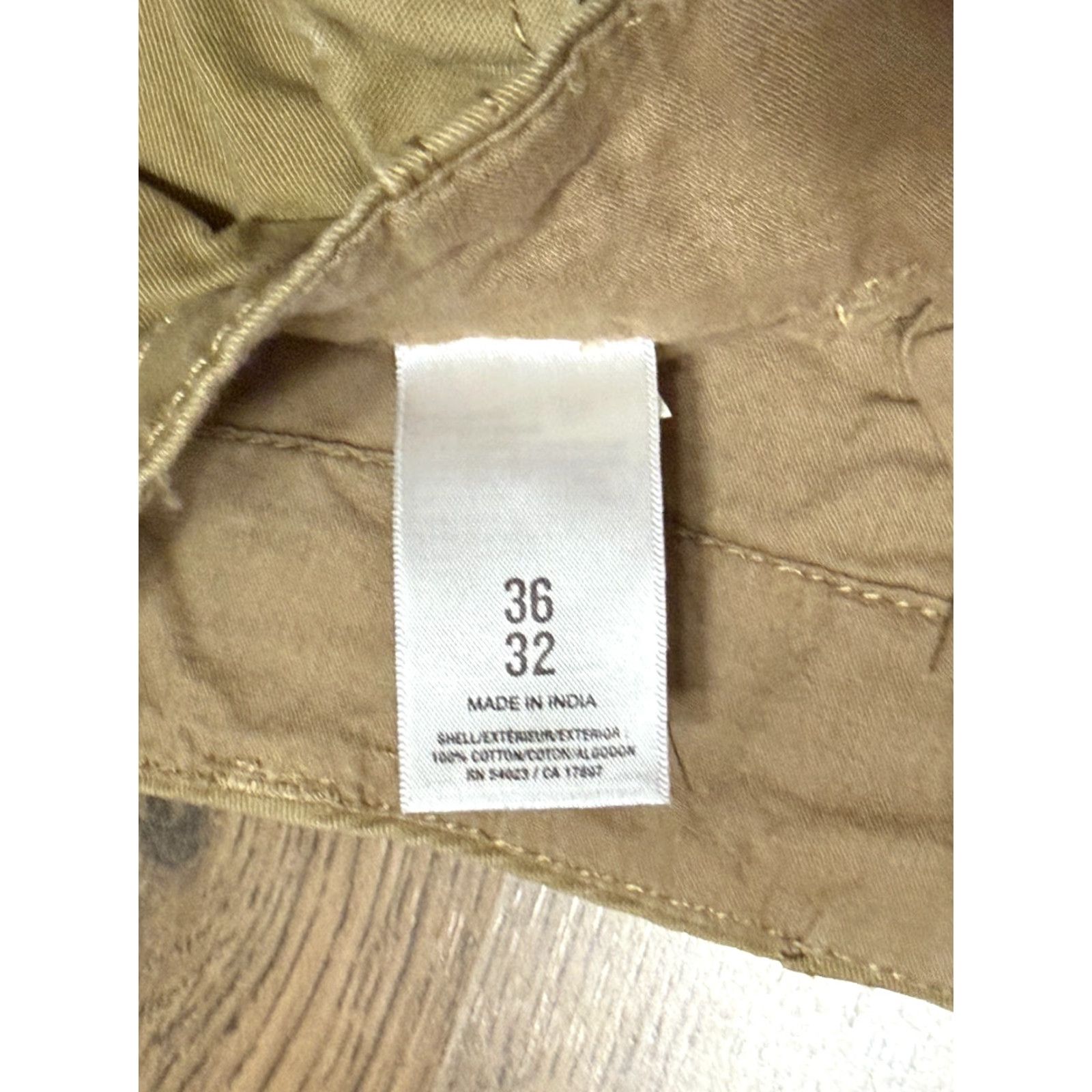 Old Navy Old Navy Pants Men's 36x32 Khaki Brown Side Pockets Straight Leg Naut? Size US 36 / EU 52 - 5 Thumbnail