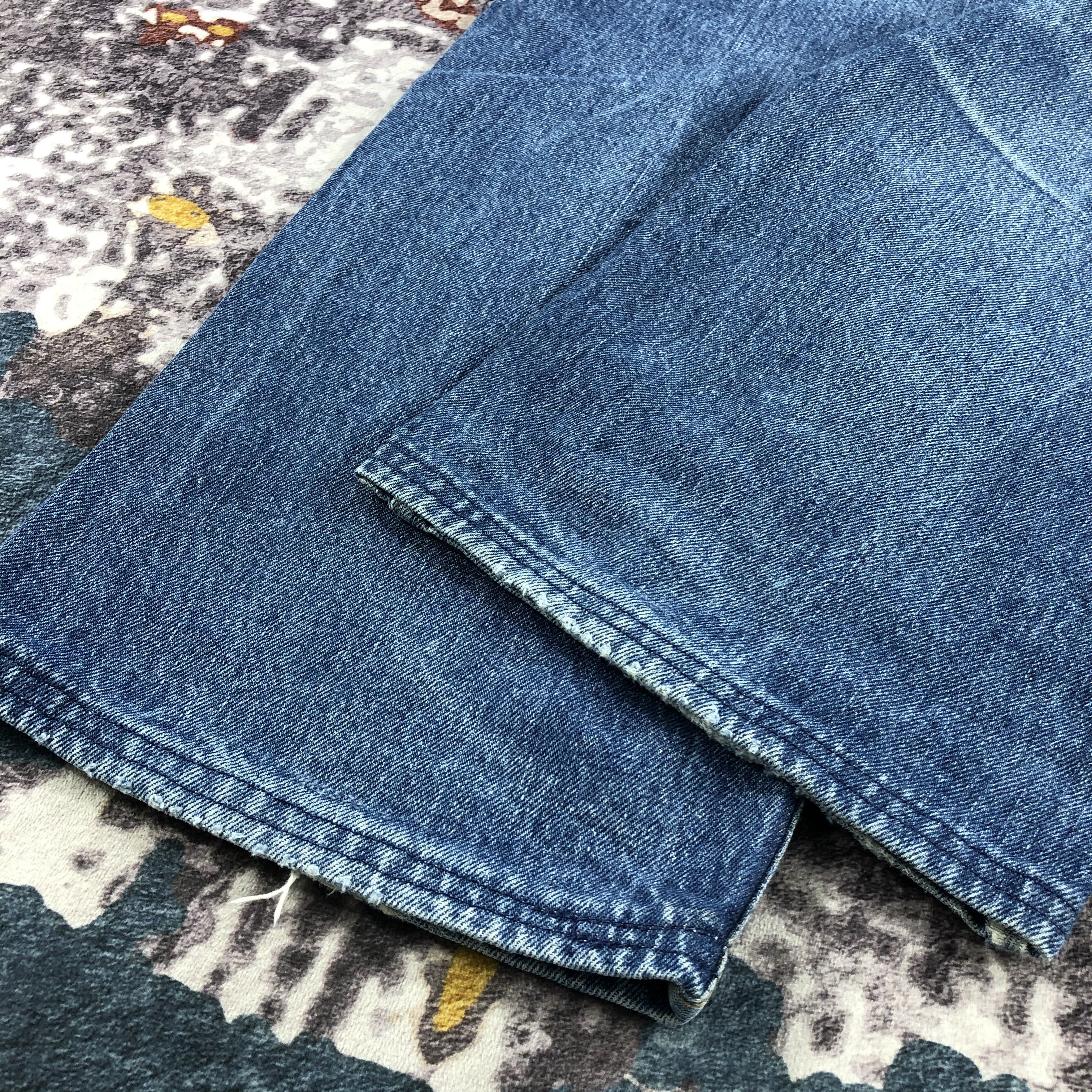 Levi's × Vintage Vintage 90s Blue Wash Levis 753 Jeans-JM2576 Size US 32 / EU 48 - 4 Thumbnail