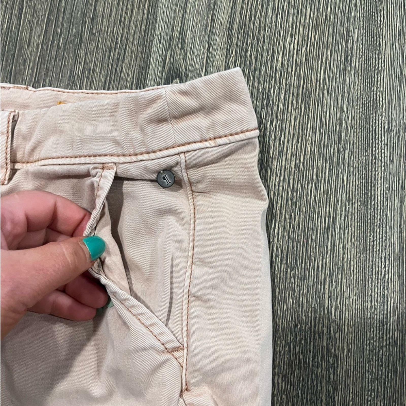 Anthropologie Pilcro & the Letterpress Womens Hypen Shorts Light Pink Size 28" / US 6 / IT 42 - 5 Thumbnail
