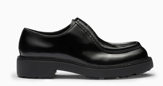 Prada PRADA Opaque Brushed Leather Lace-up Shoes Size US 10.5 / EU 43-44 - 11 Thumbnail