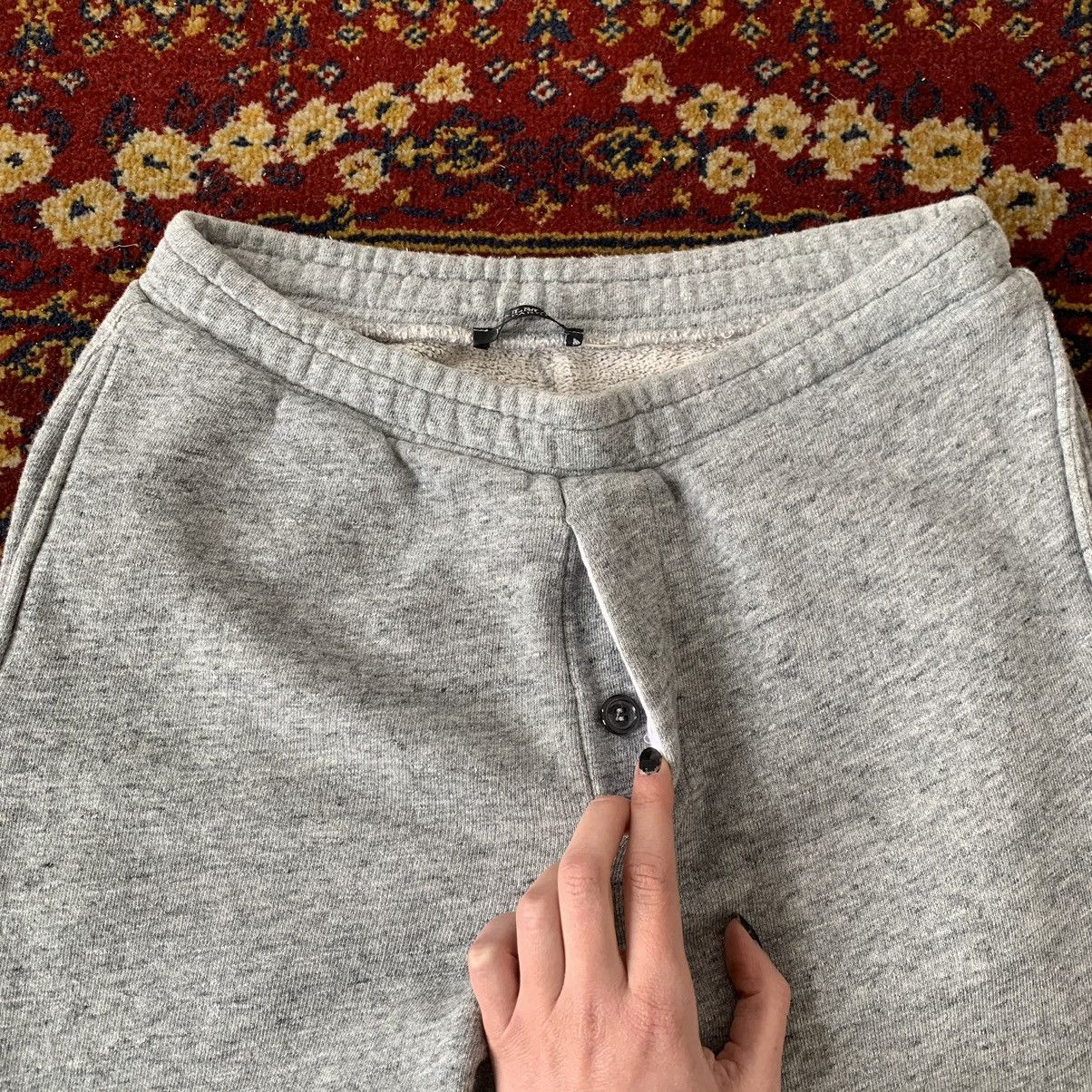 Balmain grey biker sweatpants