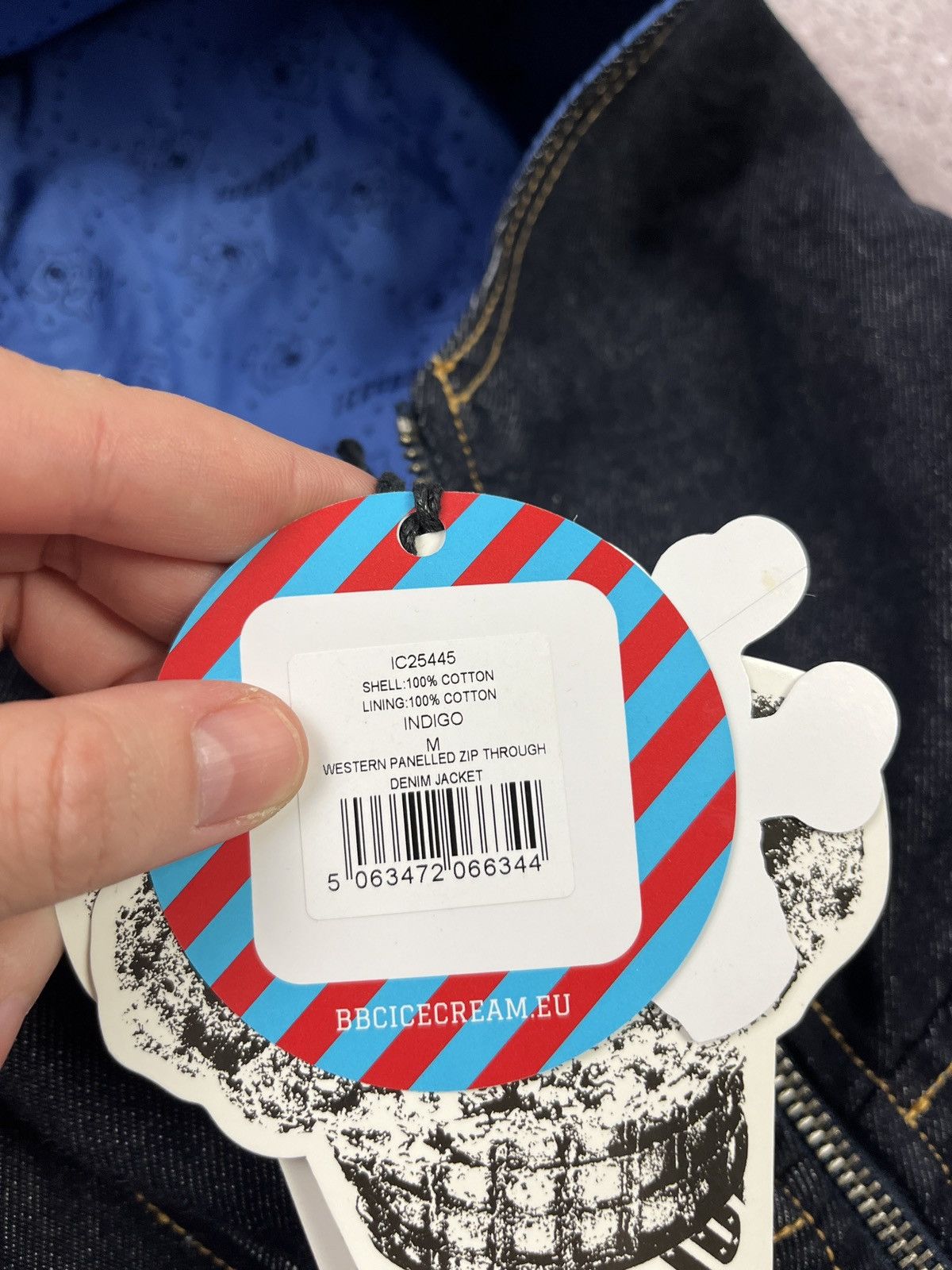 Billionaire Boys Club Icecream BBC Denim JacketHoodie Indigo Billionaire Boys Club Size US M / EU 48-50 / 2 - 7 Thumbnail