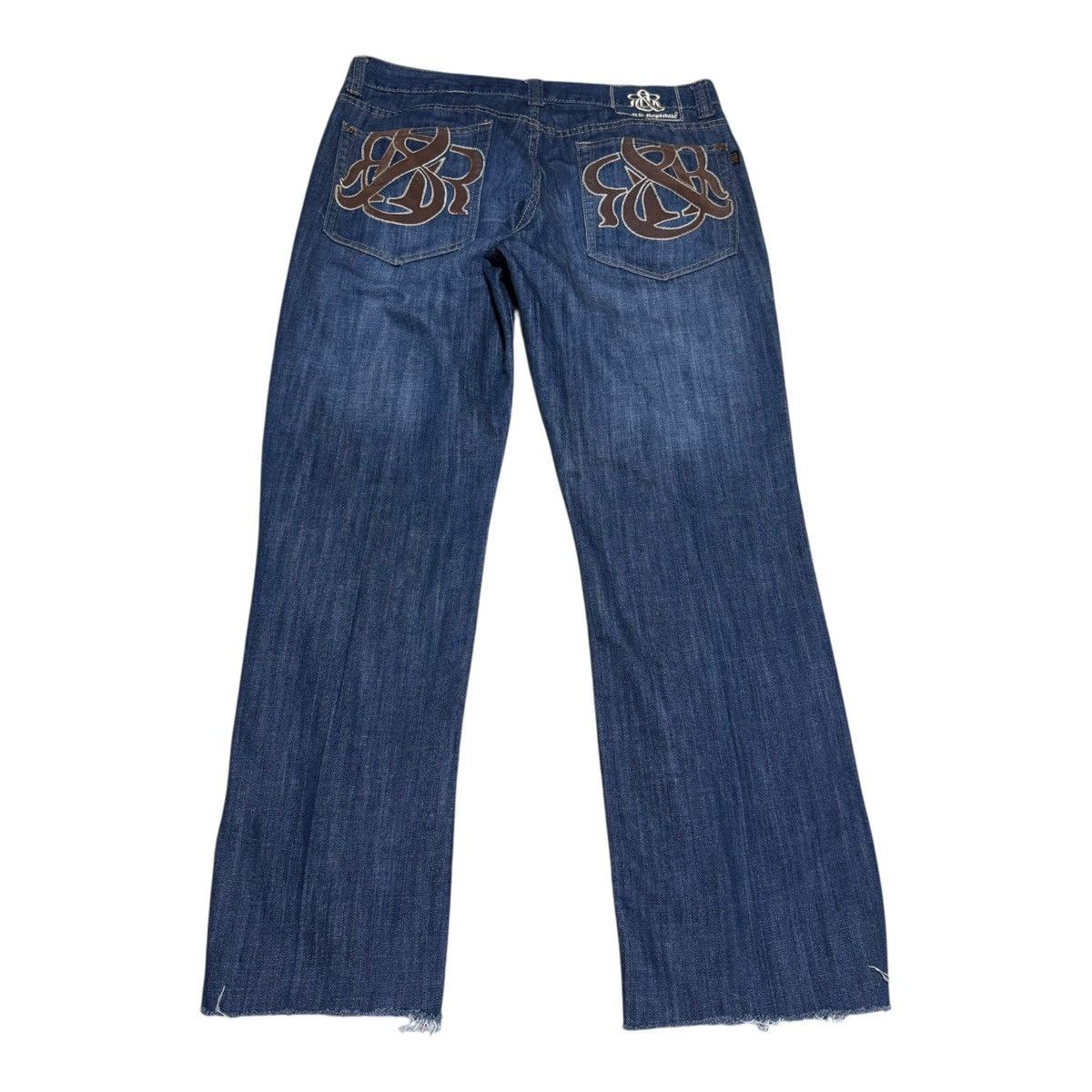 Rock & Republic Rock & Republic Embroidered Pocket Blue Jeans Men’s 36x31.5 Size US 36 / EU 52 - 2 Thumbnail