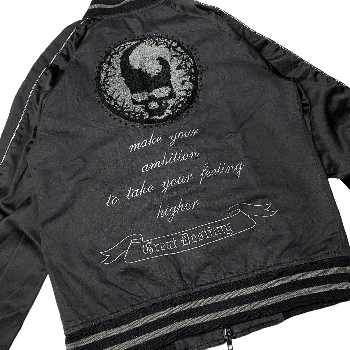 Hysteric Glamour 2000's XFRM Poem Skull Studded Jacket Size US S / EU 44-46 / 1 - 3 Thumbnail