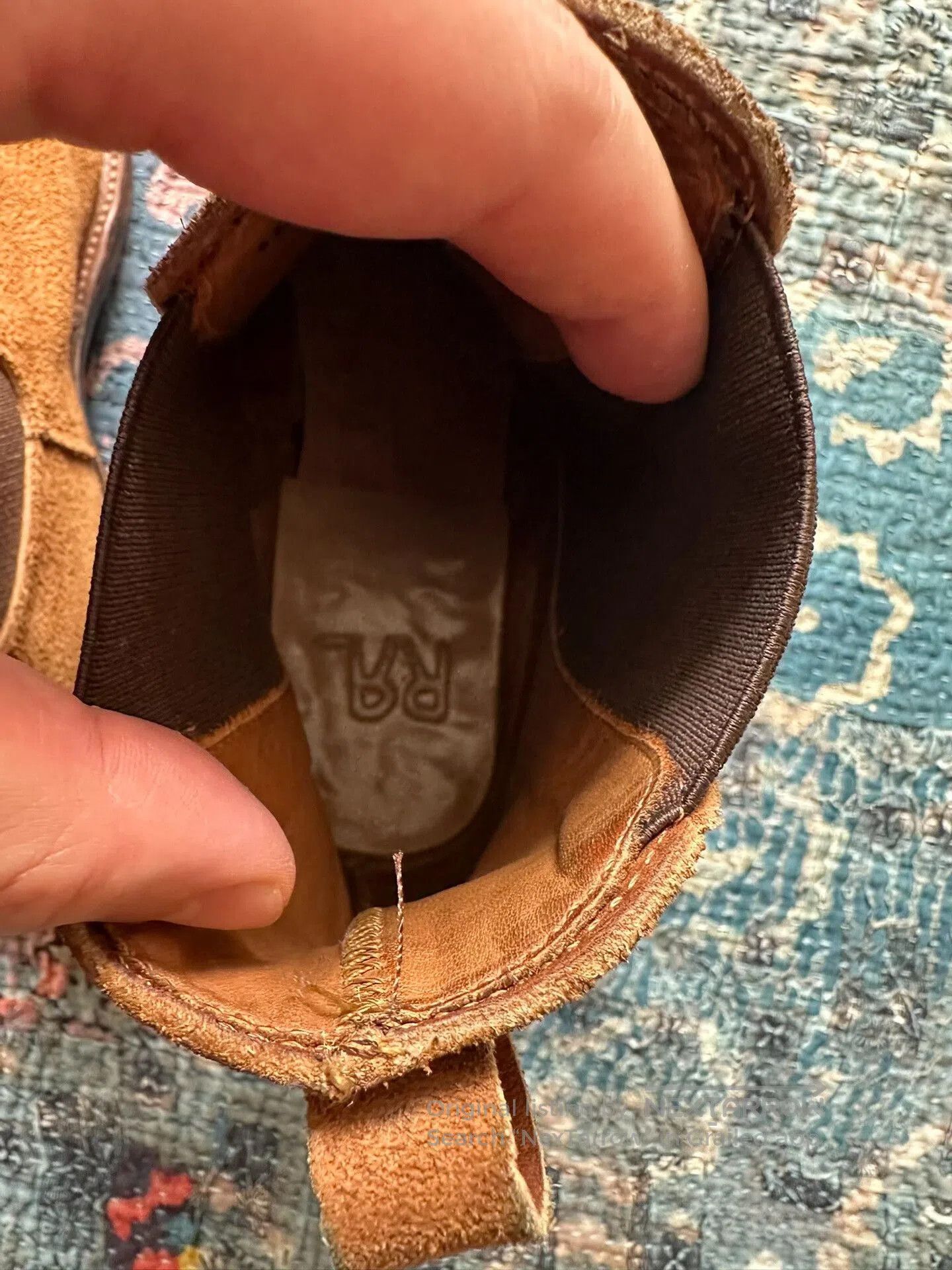 RRL Ralph Lauren RRL Western Chelsea Suede Boots. Size US 8 / EU 41 - 3 Thumbnail