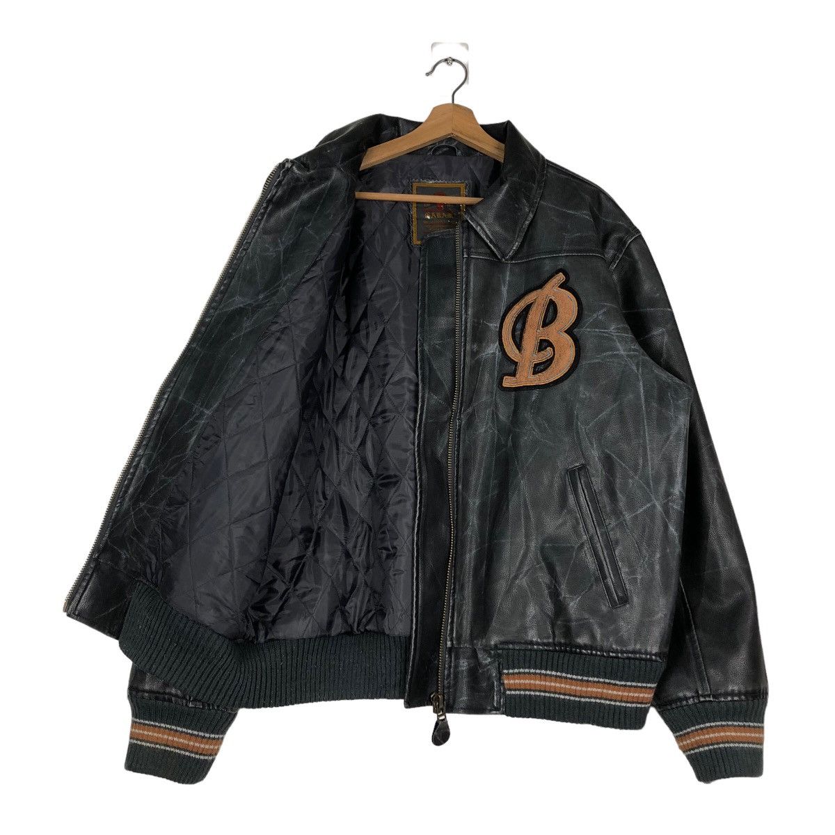 Japanese Brand 🔥Vintage Biker Leather Jacket Garam Japan Issey Miyake Size US XL / EU 56 / 4 - 11 Thumbnail