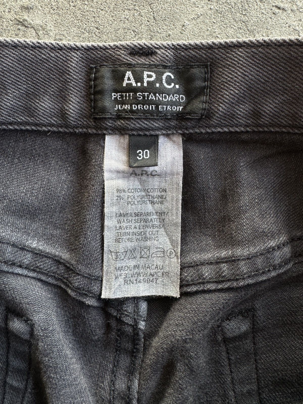 A.P.C. A.P.C Petit New Standard Jeans Size US 32 / EU 48 - 5 Thumbnail