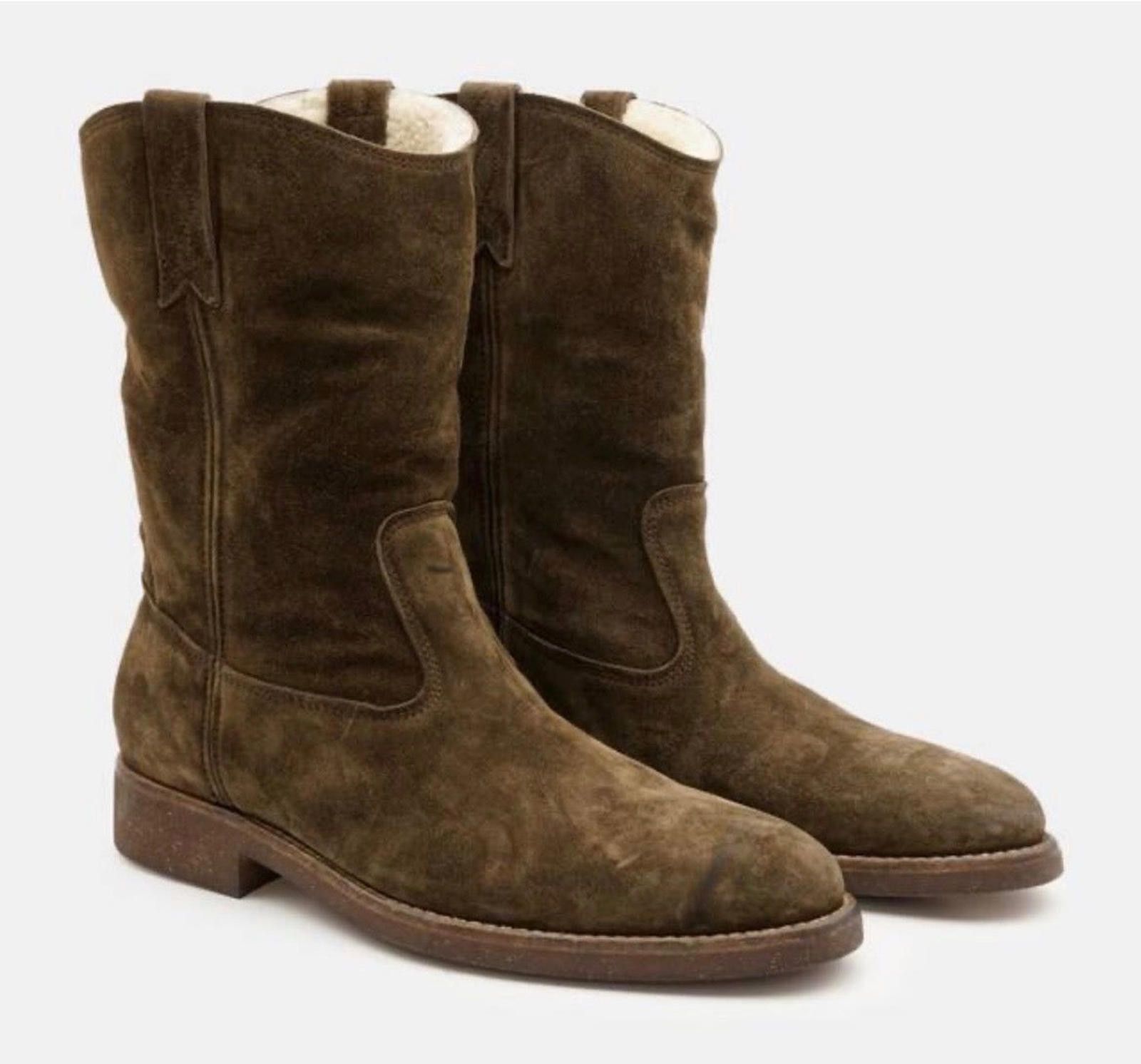 Golden Goose Golden Goose Biker Shearling Boots Size US 8 / EU 41 - 2 Thumbnail