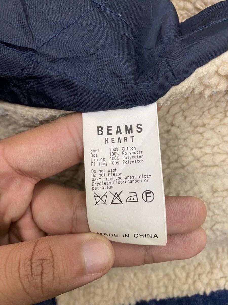 Beams Plus Beams Heart Double Collar Denim Hoodie Size M / US 6-8 / IT 42-44 - 9 Thumbnail