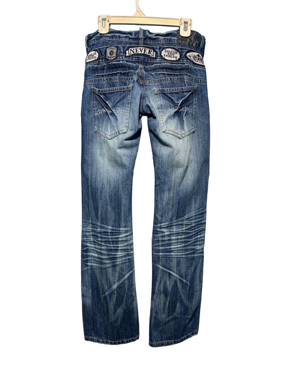 If Six Was Nine Midas double waist flare jeans patch multipocket Size US 32 / EU 48 - 14 Thumbnail