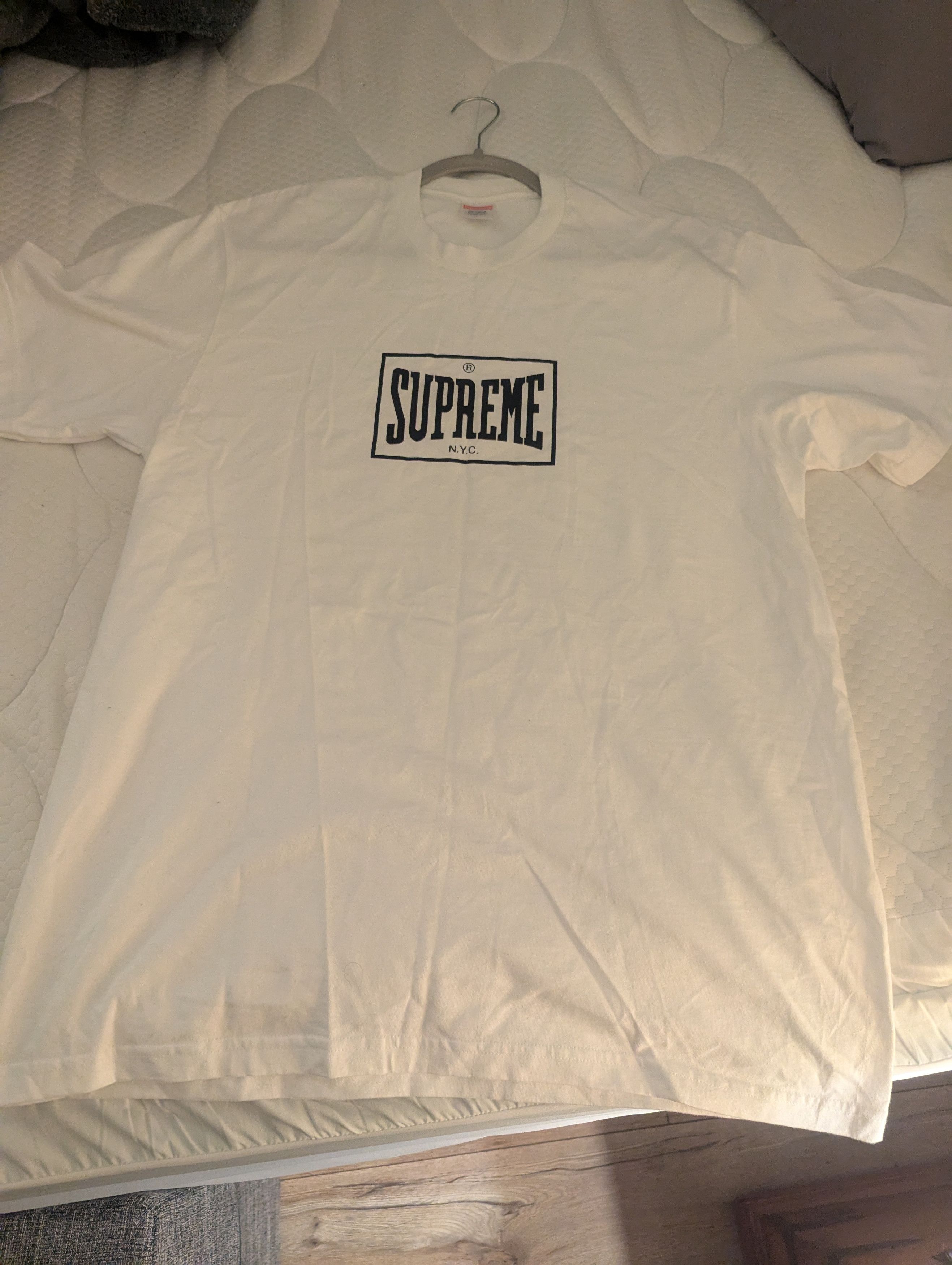 Supreme Supreme Warm Up Tee Size US L / EU 52-54 / 3 - 4 Thumbnail