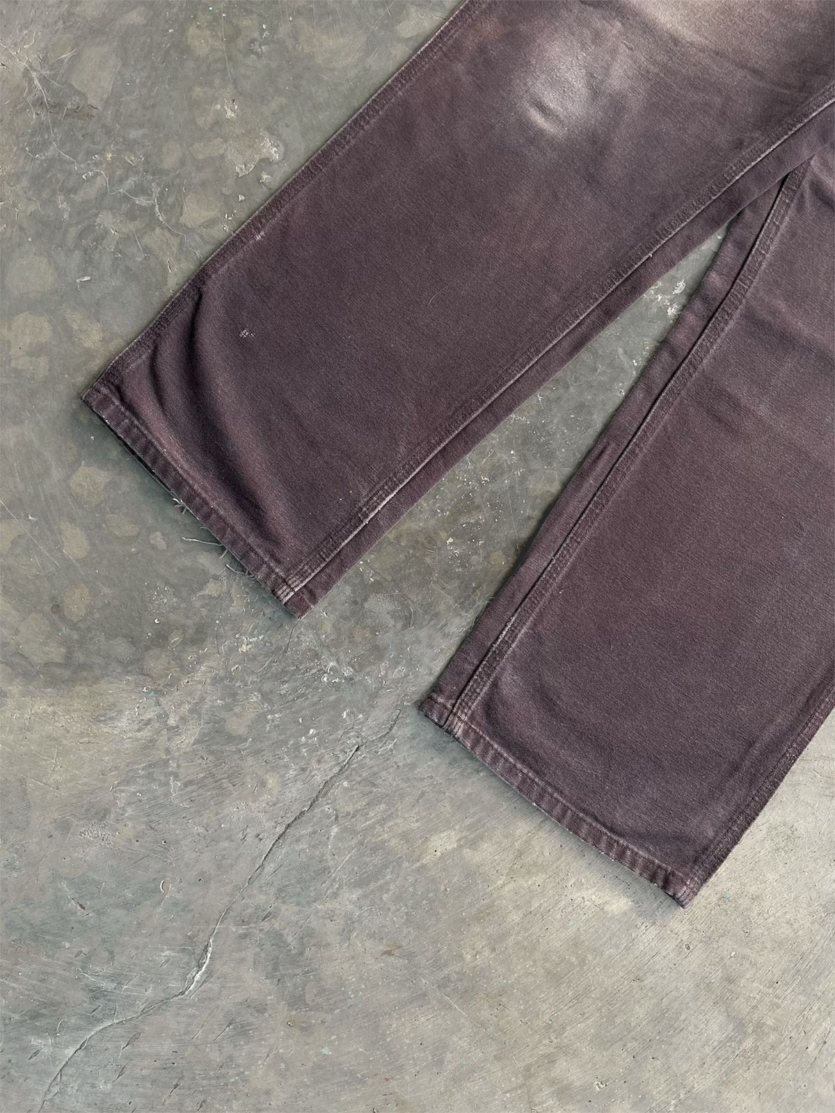 Carhartt ❤️‍🔥SOLD❤️‍🔥Vintage Faded Carhartt Carphenter Pant B11-DKB 🍫 Size US 34 / EU 50 - 4 Thumbnail