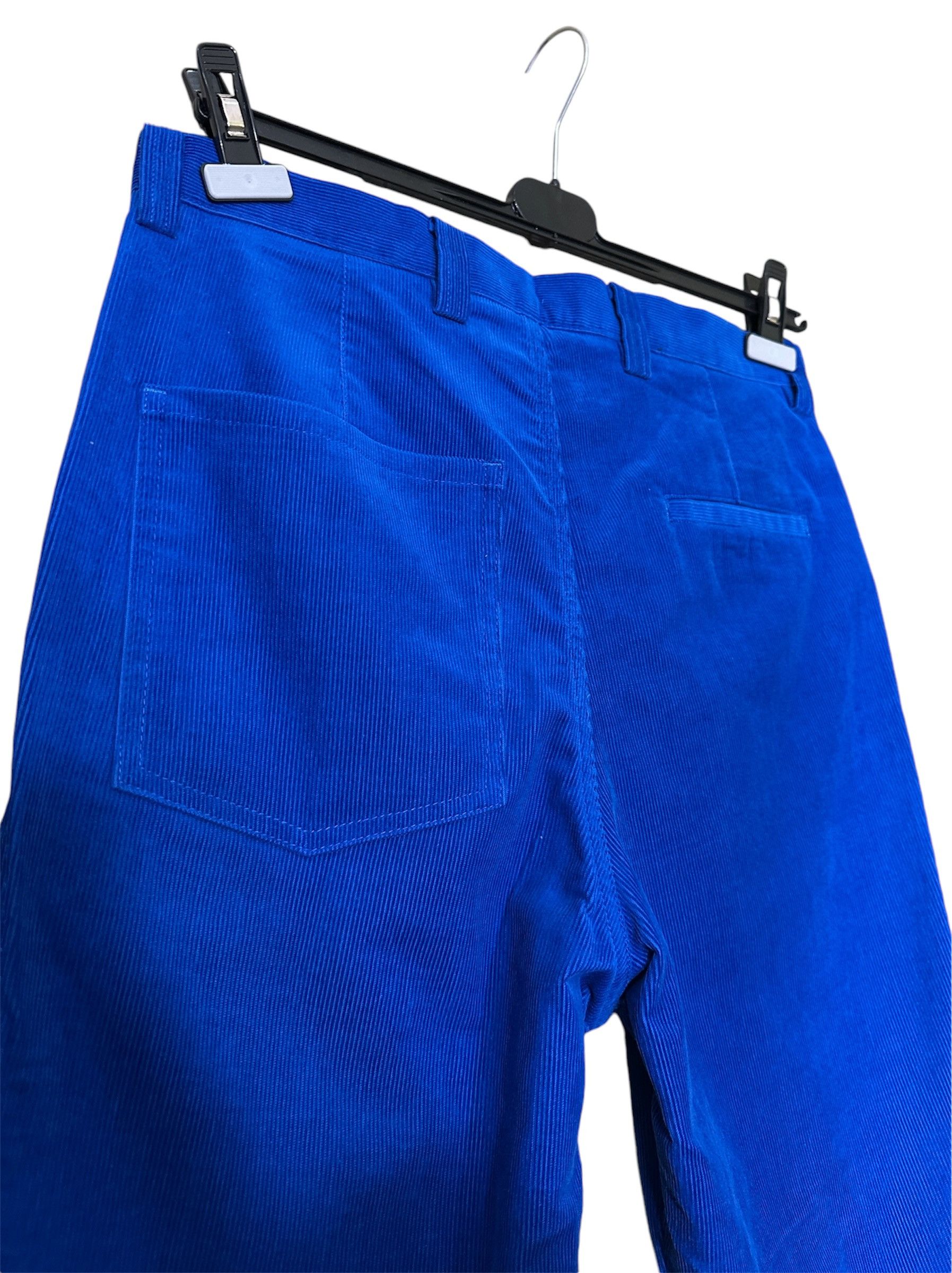 SOFIE D'HOORE Blue Trouser Corduroy Size 26" / US 2 / IT 38 - 1 Thumbnail