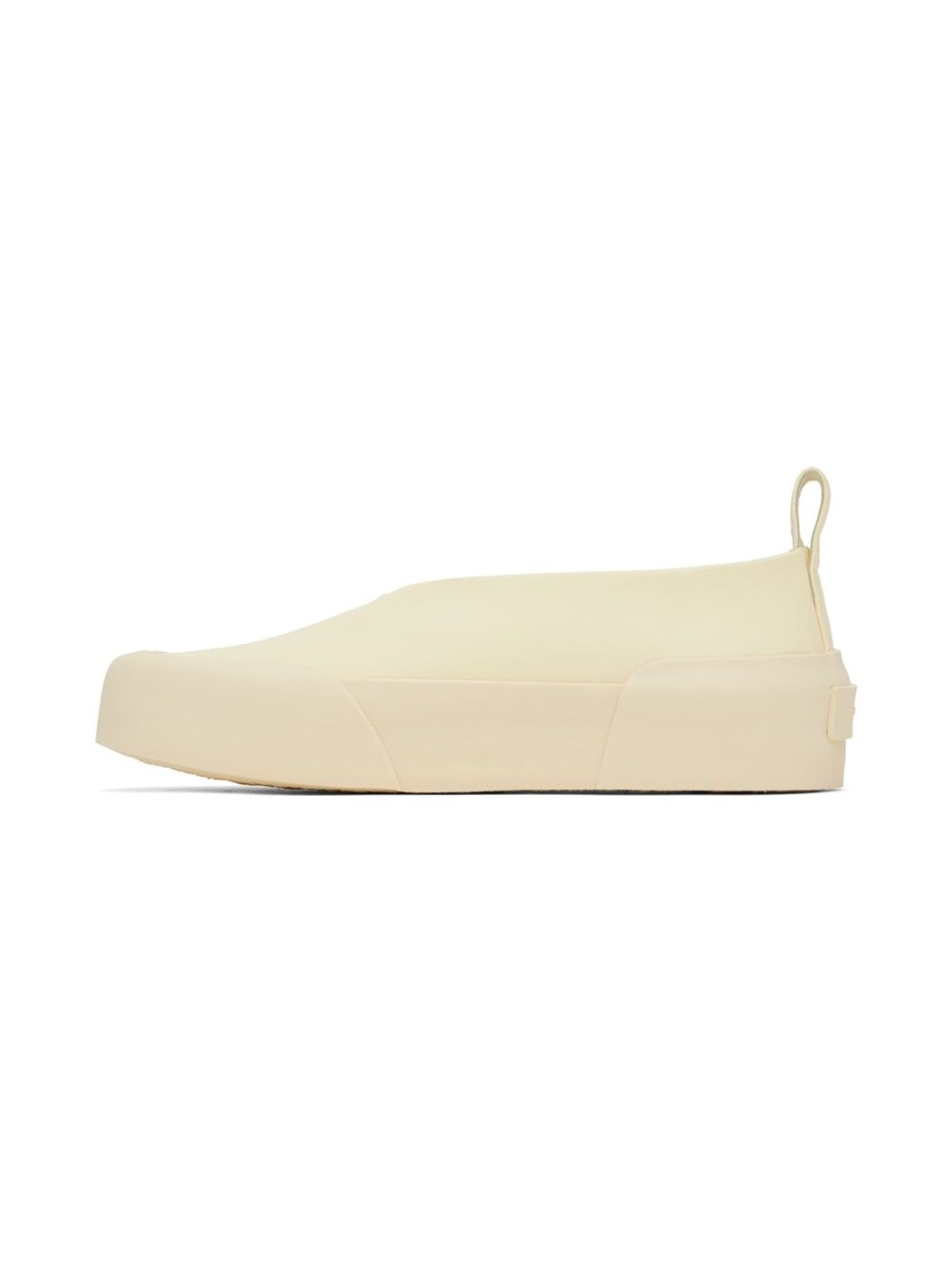 Jil Sander o1y1025 Low-Top Sneakers in Ivory Size US 8 / IT 38 - 2 Thumbnail