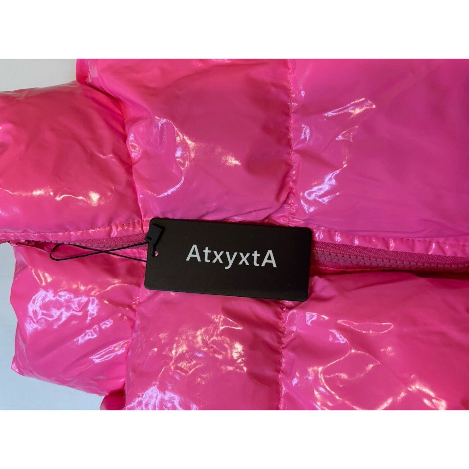 & Other Stories AtxyxtA Women Puffer Coat Hot Pink Medium Size M / US 6-8 / IT 42-44 - 3 Thumbnail