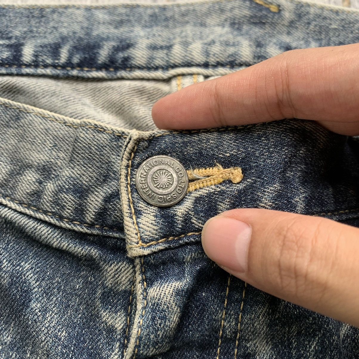 Tornado Mart Rare 2000s Tornado Mart Flared Acid Mudwash Jeans Size US 34 / EU 50 - 10 Thumbnail