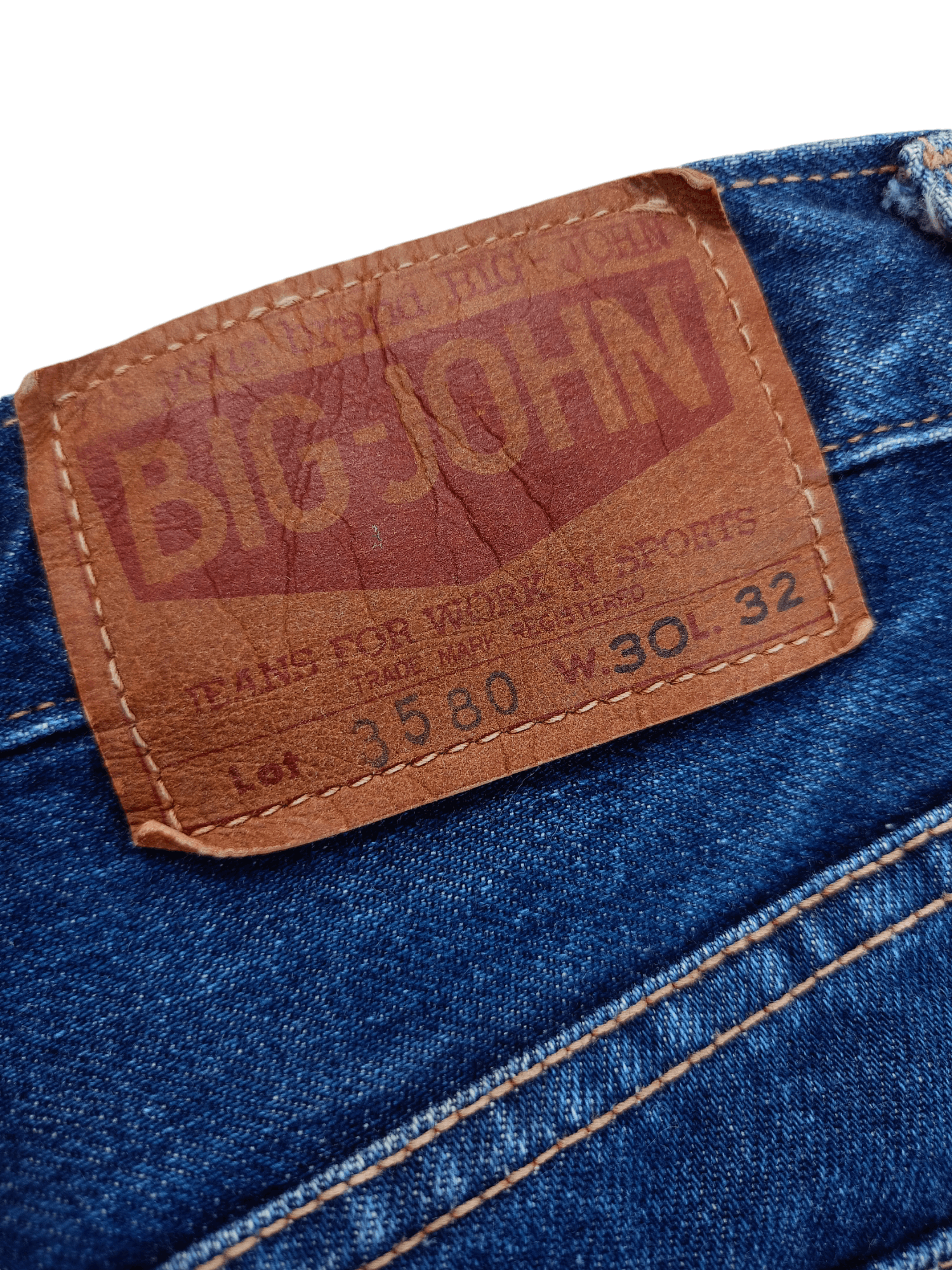 Big John × Vintage BIG JOHN Distressed Vintage Streetwear Denim Size US 30 / EU 46 - 24 Thumbnail