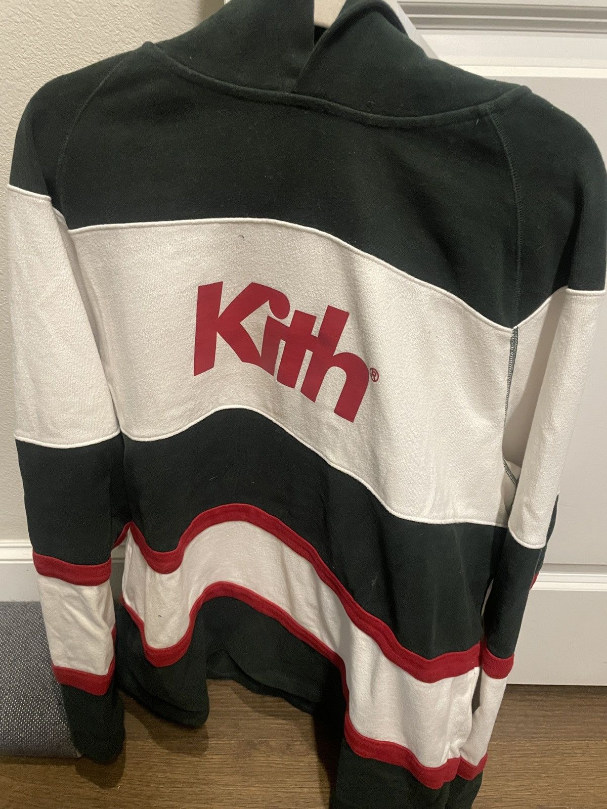 Kith Kith Dell Paneled Hoodie - Forest Green Size US L / EU 52-54 / 3 - 1 Thumbnail