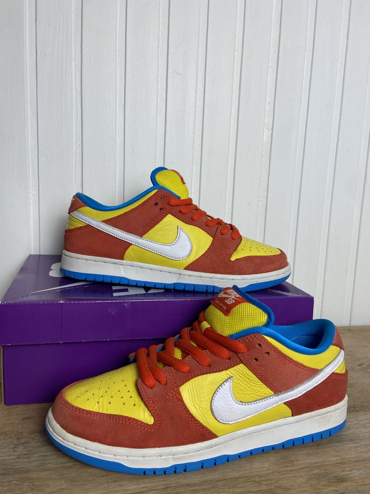 Nike Used Nike Dunk Low SB "Bart Simpson" Authentic Size 8,5US Size US 8.5 / EU 41-42 - 9 Thumbnail