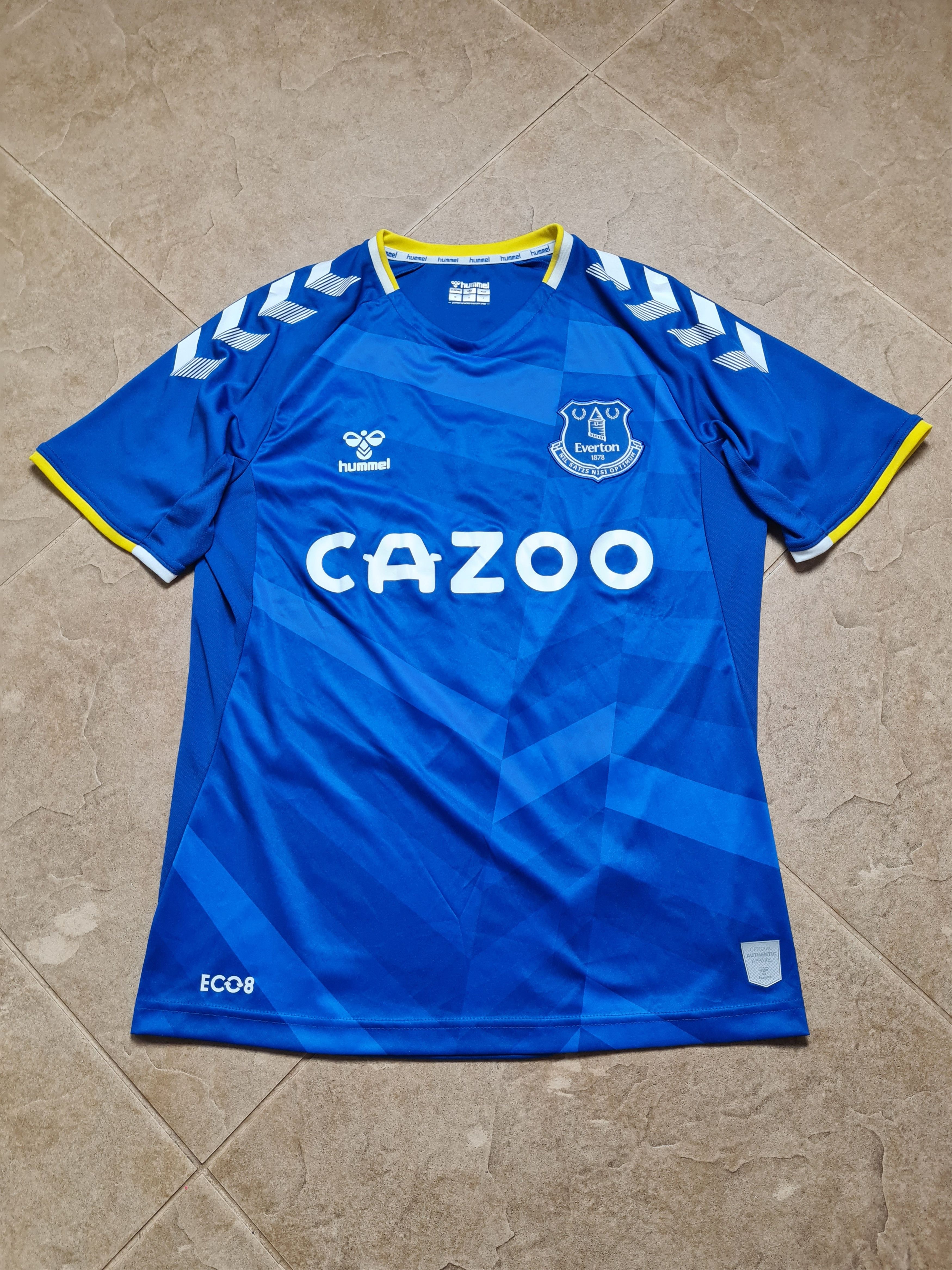 Hummel EVERTON FC HOME SHIRT 8 LAMPARD 2021-2022 HUMMEL Size US M / EU 48-50 / 2 - 6 Thumbnail