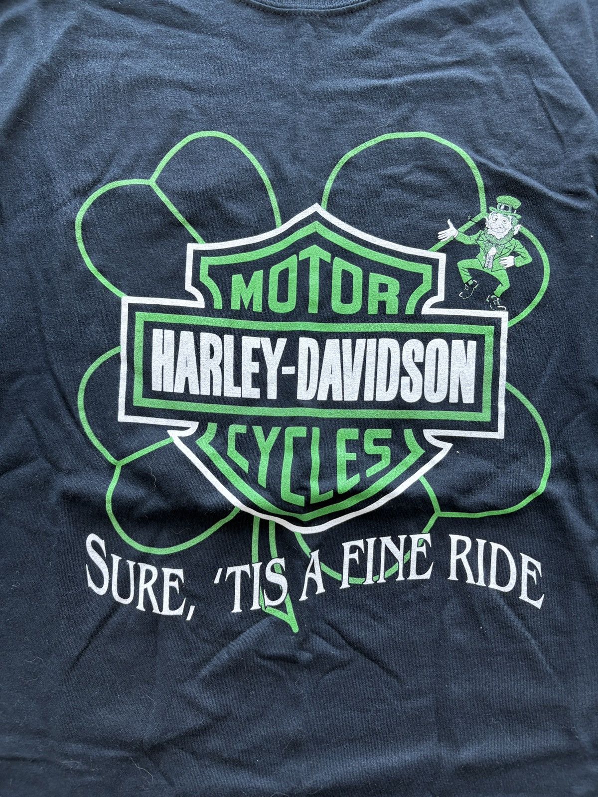 Harley Davidson Vintage Y2K Harley Davidson Dublin Ireland Graphic Tee Size US XL / EU 56 / 4 - 2 Thumbnail