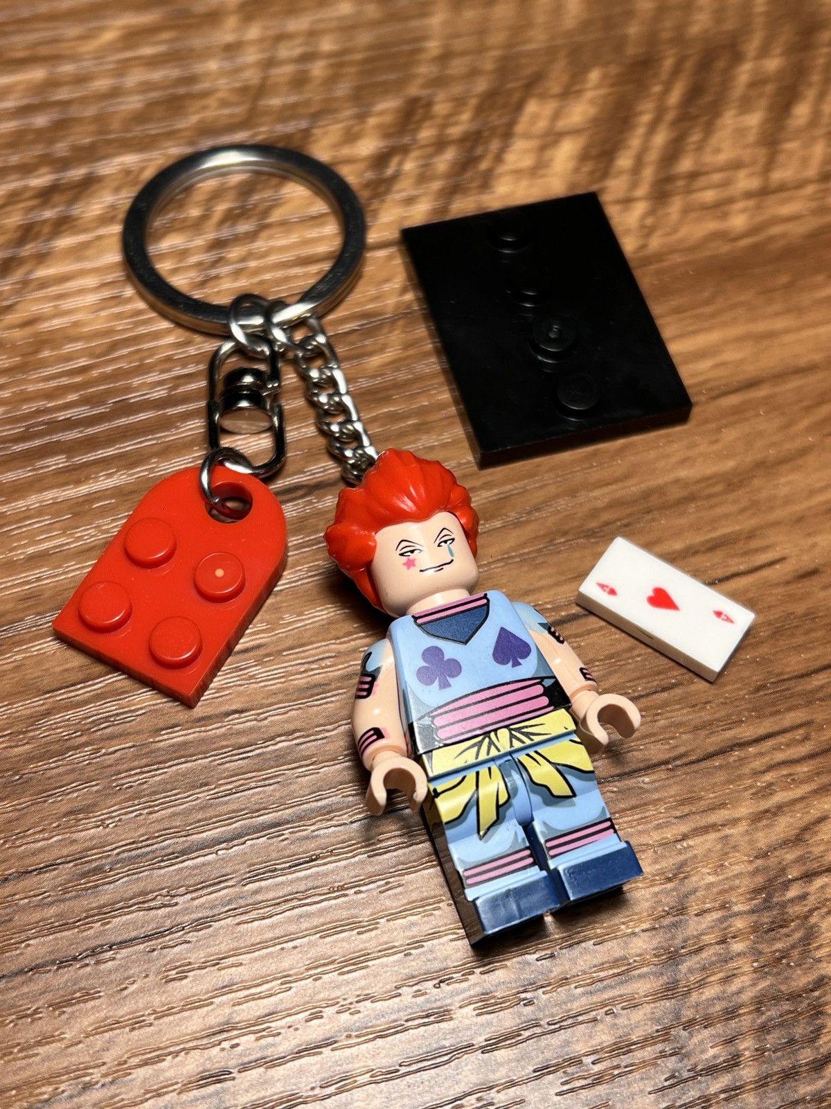 Anime Hunter x hunter hisoka anime legominifigure keychain keyring Size ONE SIZE - 1 Thumbnail