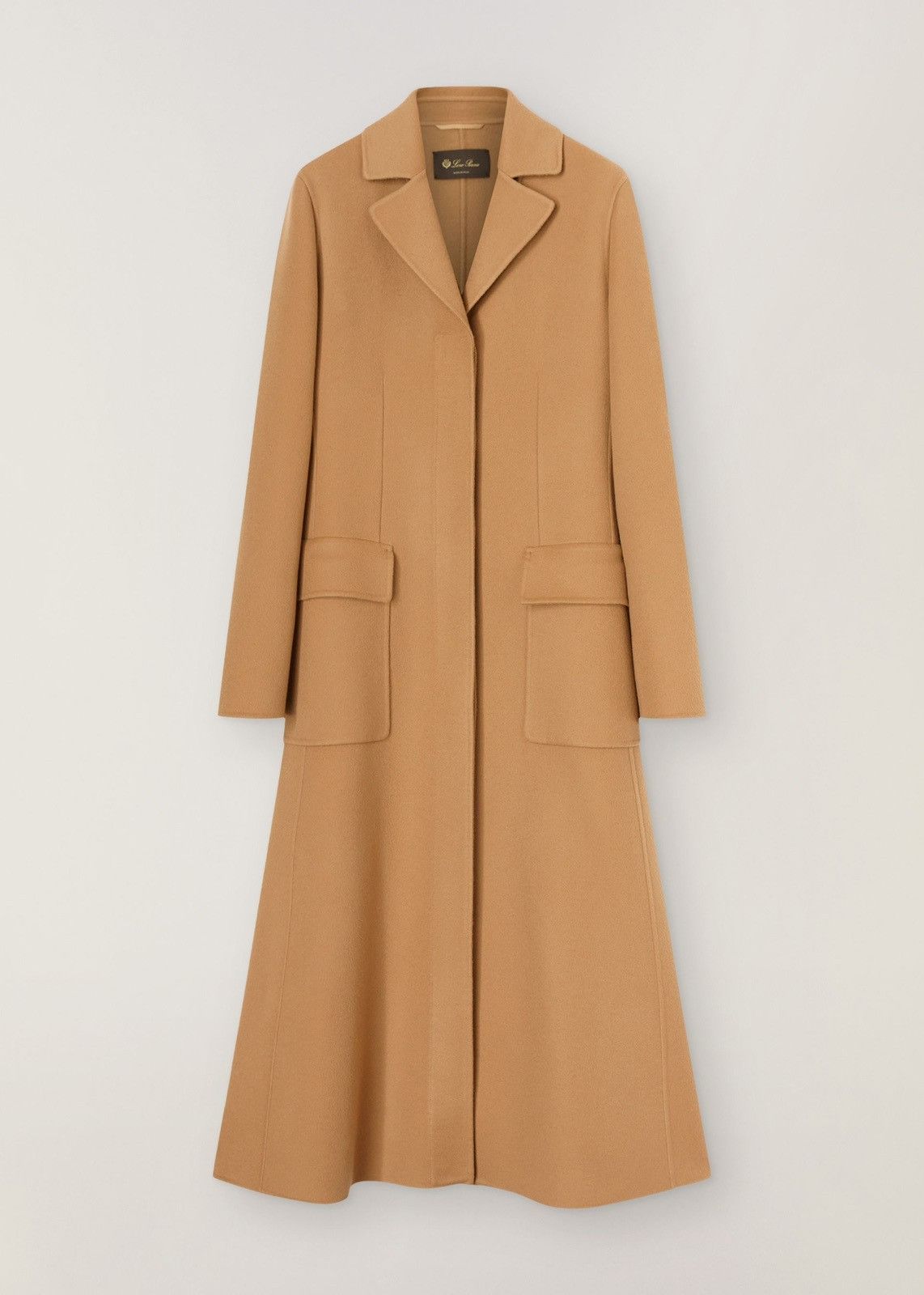 image of Loro Piana O1Loc1C0124 Coat In Camel, Women's (Size XL)
