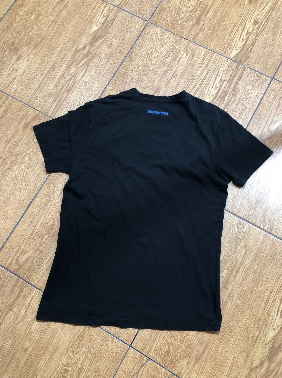 Dsquared2 DSQUARED2 BIG LOGO DISTRESSED LUXURY RARE TEE T-SHIRT Size US L / EU 52-54 / 3 - 7 Thumbnail