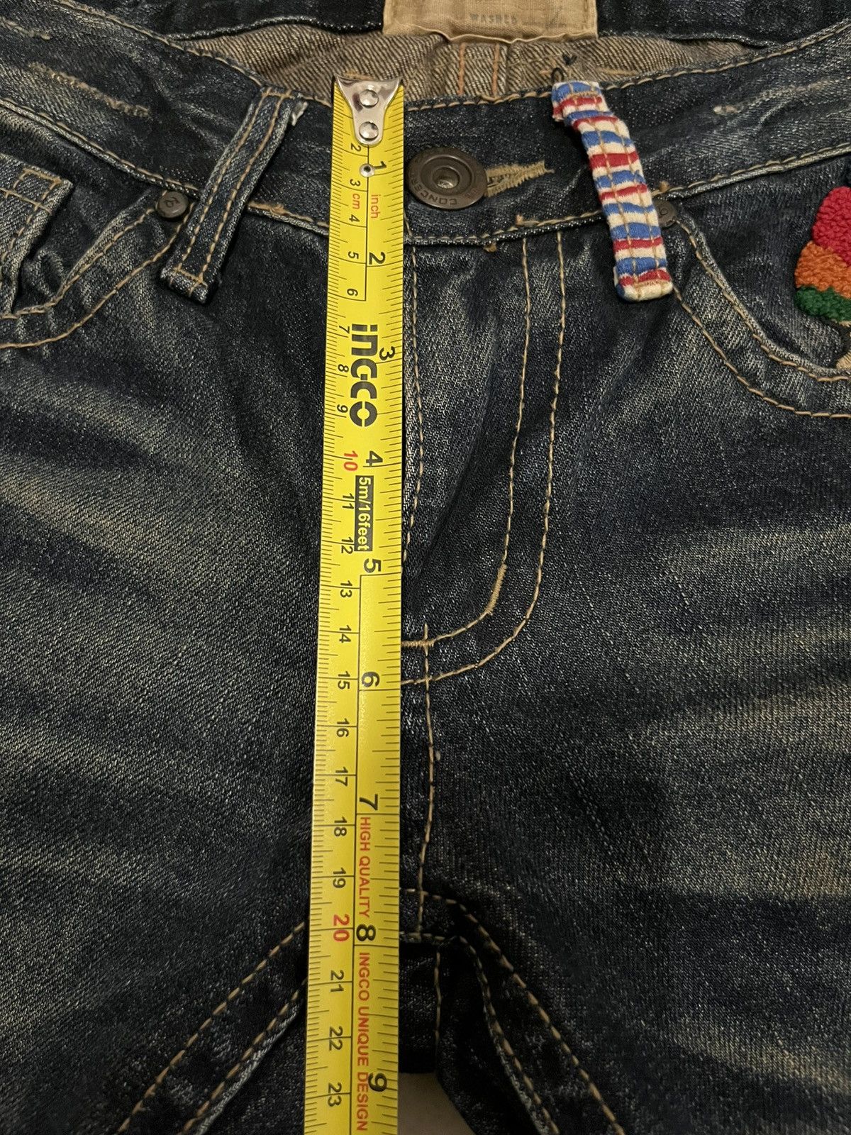 Japanese Brand Yoshitomo Nara Lolita Denim Jeans Size US 30 / EU 46 - 16 Thumbnail