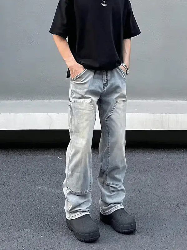 Vintage Blue carpenter fade pants Size US 34 / EU 50 - 3 Thumbnail