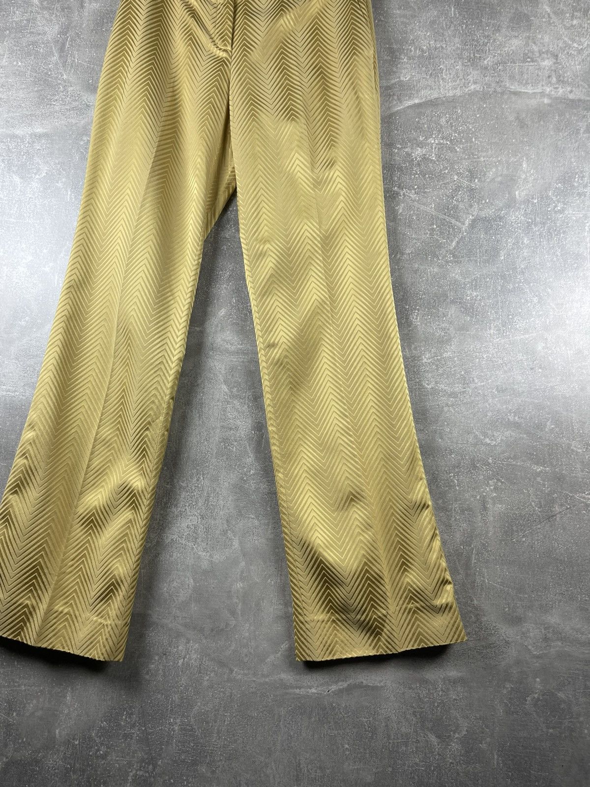 Just Cavalli Just Cavalli Tailored Jacket and Pants Suit Late 2000s Gold Size M / US 6-8 / IT 42-44 - 16 Thumbnail