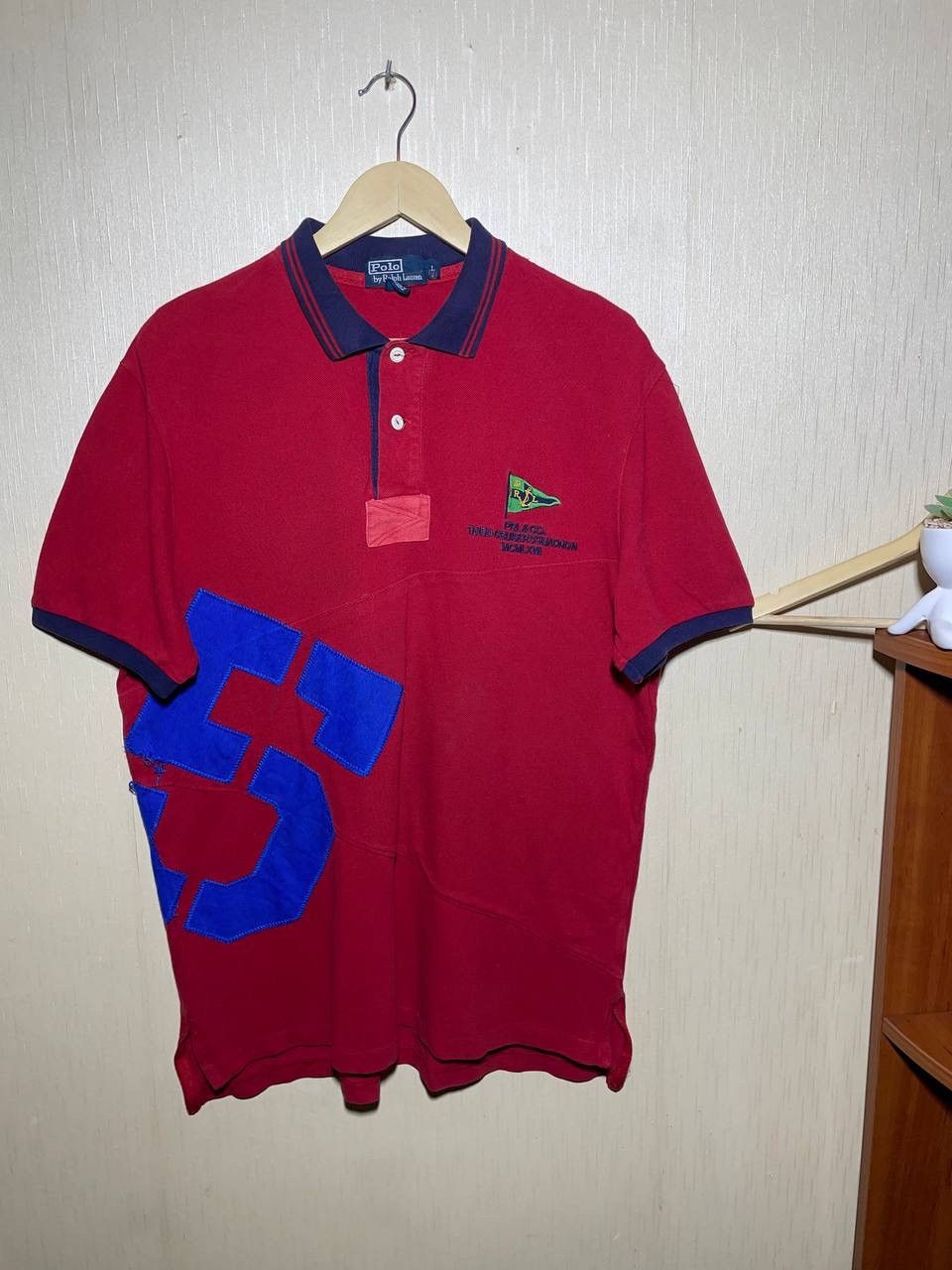 Polo Ralph Lauren × Ralph Lauren × Vintage Polo Ralph Lauren Vintage Chief Keef Polo Size US L / EU 52-54 / 3 - 1 Thumbnail