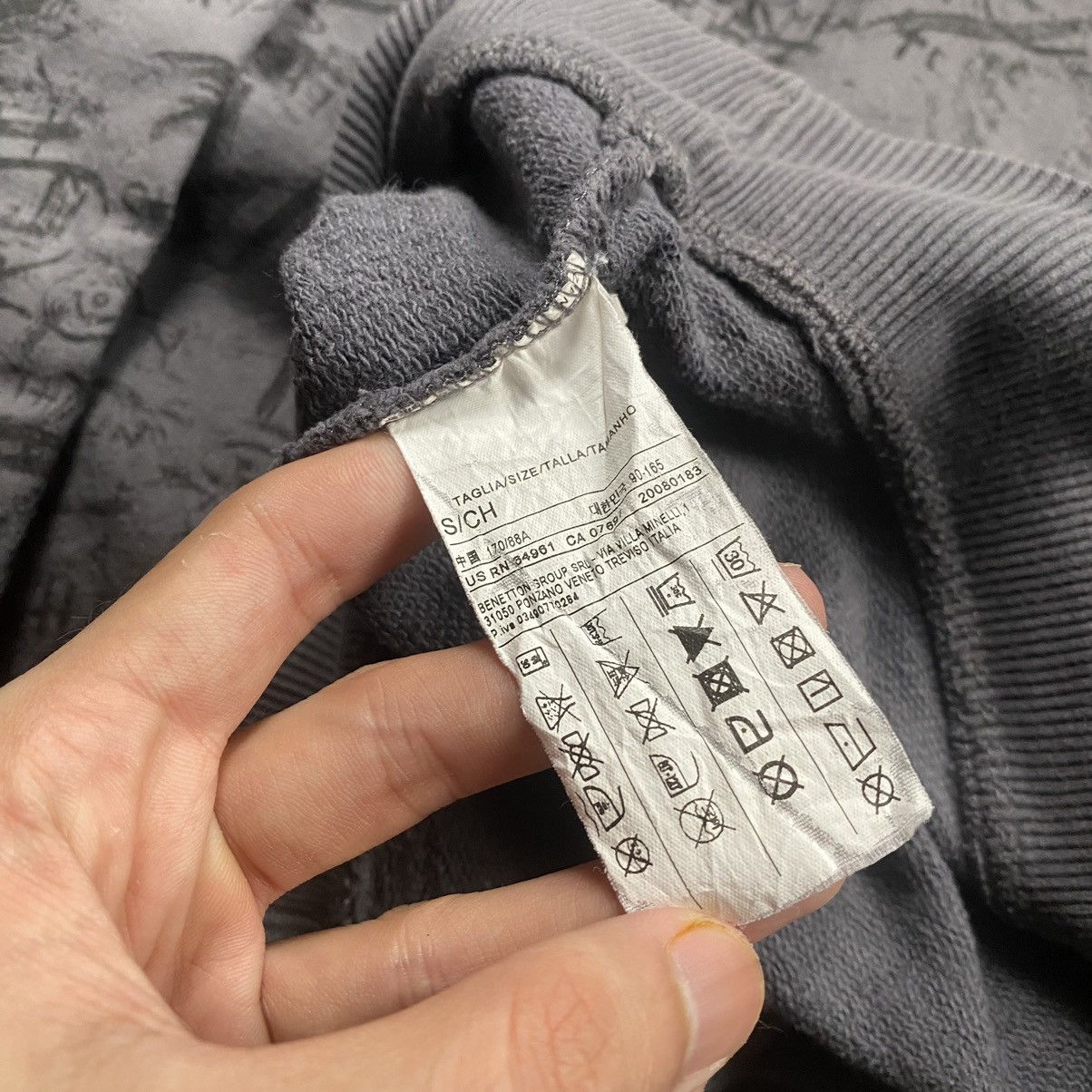 Benetton × If Six Was Nine × Le Grande Bleu (L.G.B.) y2k Benetton Wording Poem Fullprint Zip Up Size US S / EU 44-46 / 1 - 5 Thumbnail