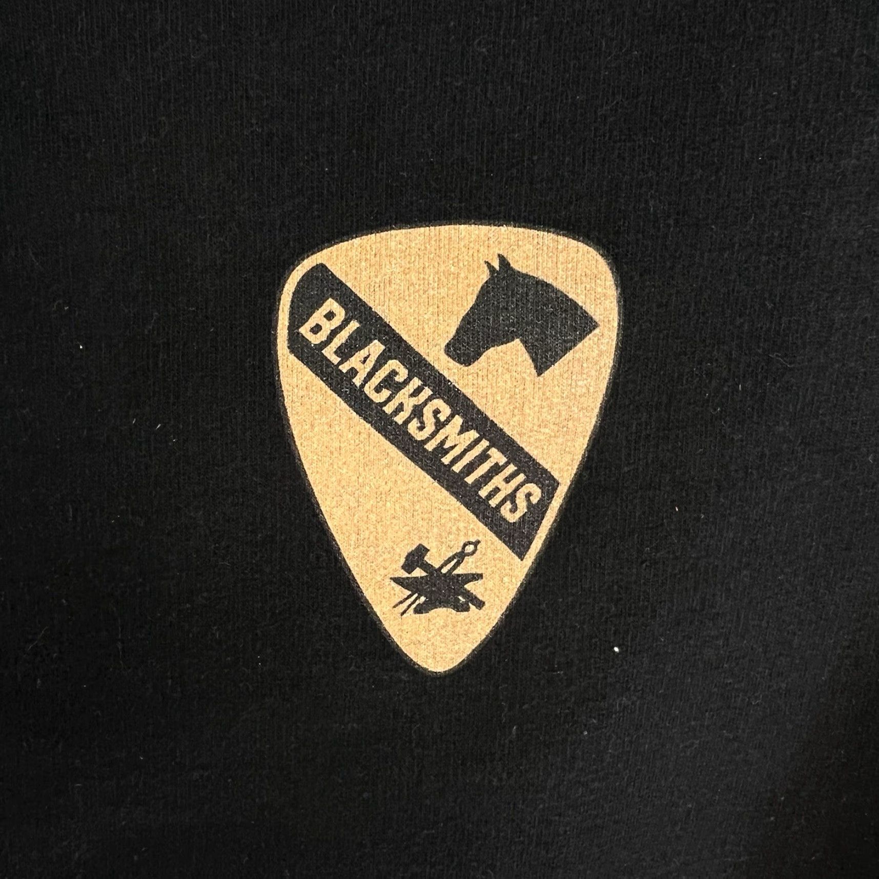 Vintage Blacksmiths 215th BSB Sweatshirt Mens Size M Black Graphic 2 Sided AM Trigger Size US M / EU 48-50 / 2 - 3 Thumbnail