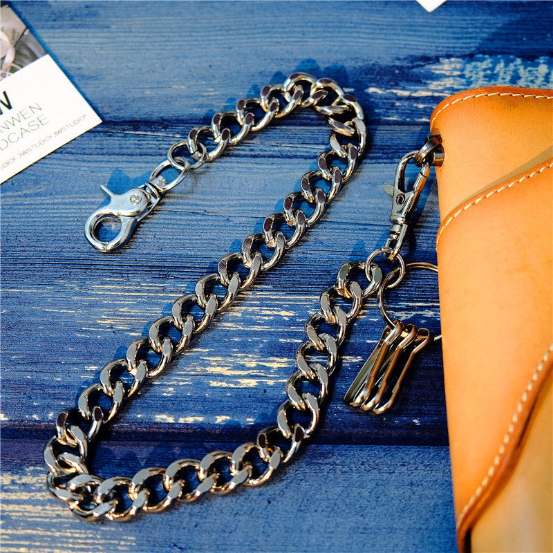 Jewelry Harajuku Style Street Hip-Hop Waist Wallet Chain,l Size ONE SIZE - 4 Thumbnail