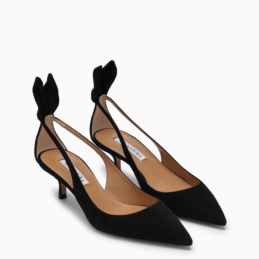 Aquazzura o1d2blof0824 Pump in Black Size US 6 / IT 36 - 2 Thumbnail