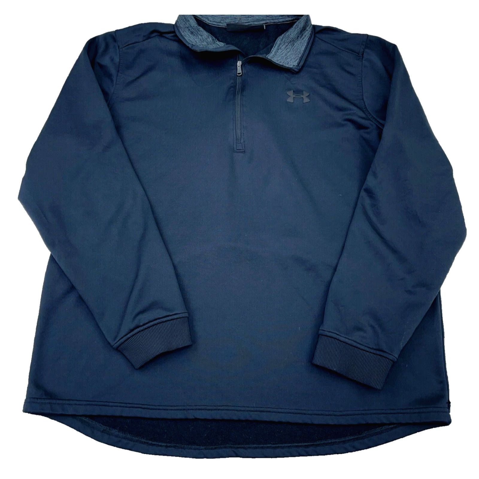 Under Armour Under Armour Sweatshirt Men XL Black Pullover Quarter Zip Sweater Performance Size US XL / EU 56 / 4 - 2 Thumbnail