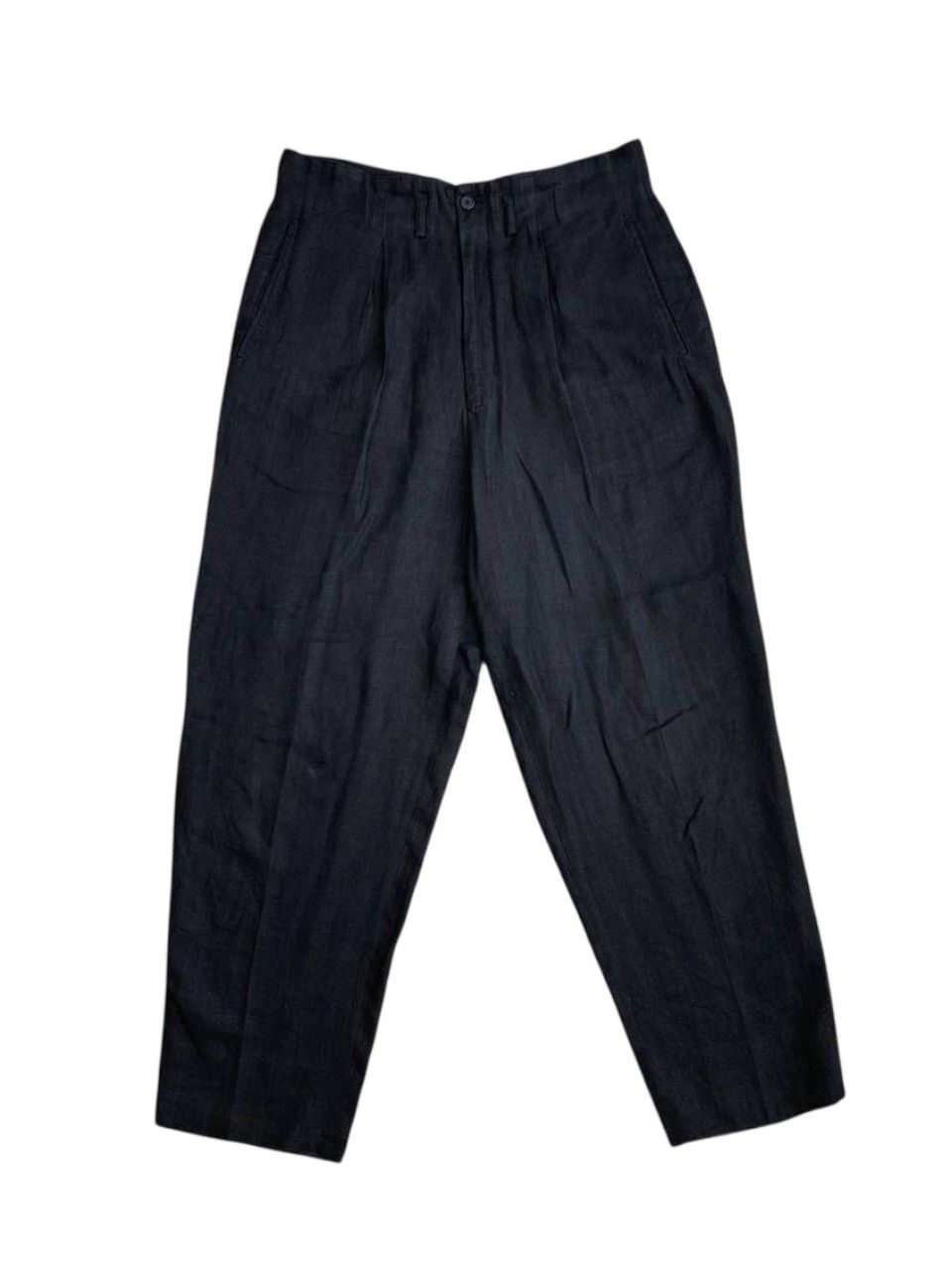 2000's Tete Homme Linen Ballon Fit Pants