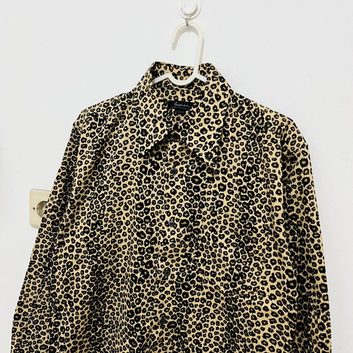 Japanese Brand Psychodelic Leopard Pattern Shirt - y2k Style Size US M / EU 48-50 / 2 - 2 Thumbnail