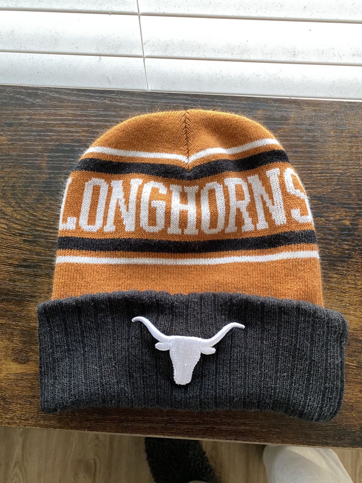 NCAA Texas Longhorns UT Austin Beanie Hat Size ONE SIZE - 3 Thumbnail