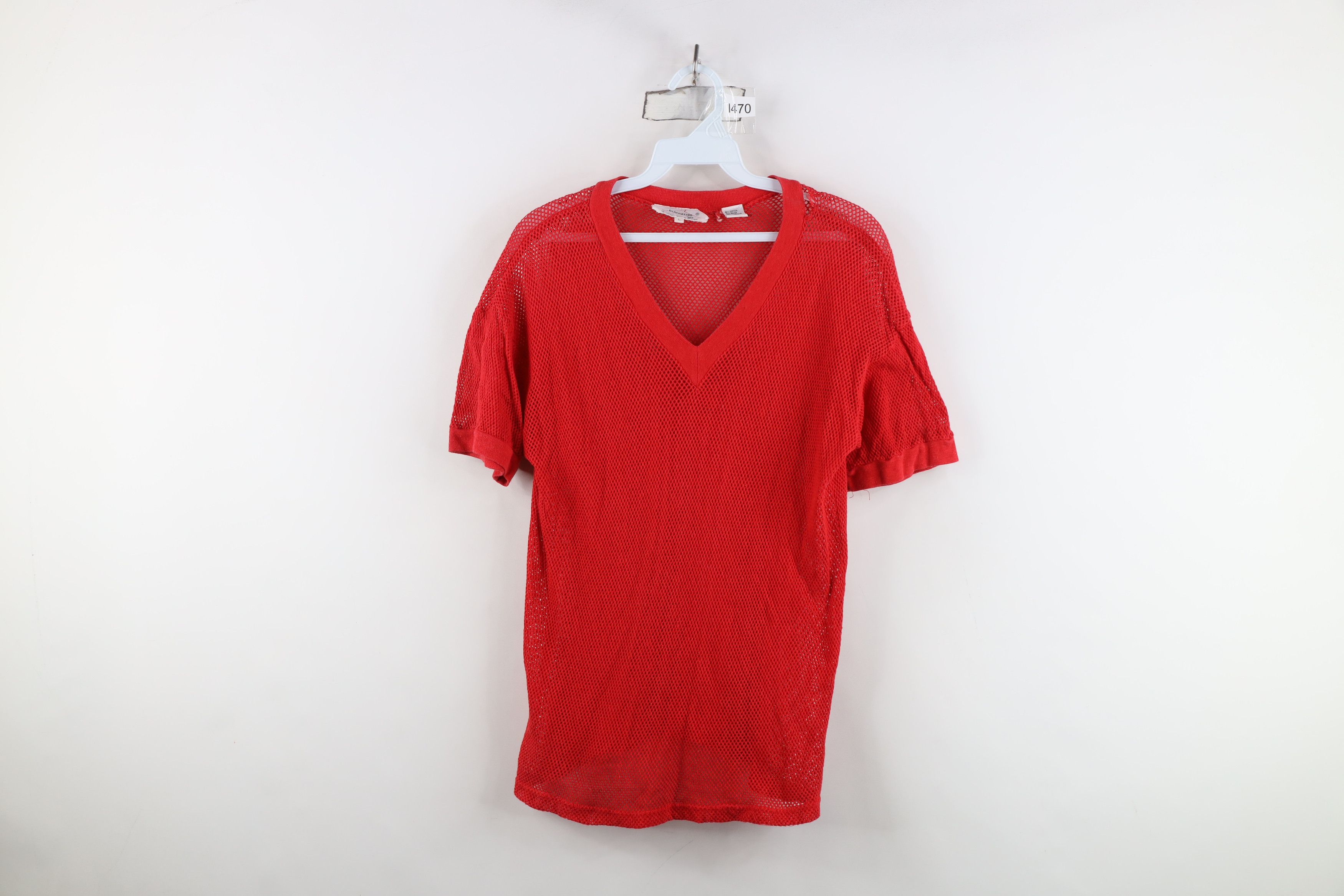 Vintage Vintage 80s 90s Streetwear Mesh Ringer T-Shirt Gay Pride Size US L / EU 52-54 / 3 - 1 Thumbnail