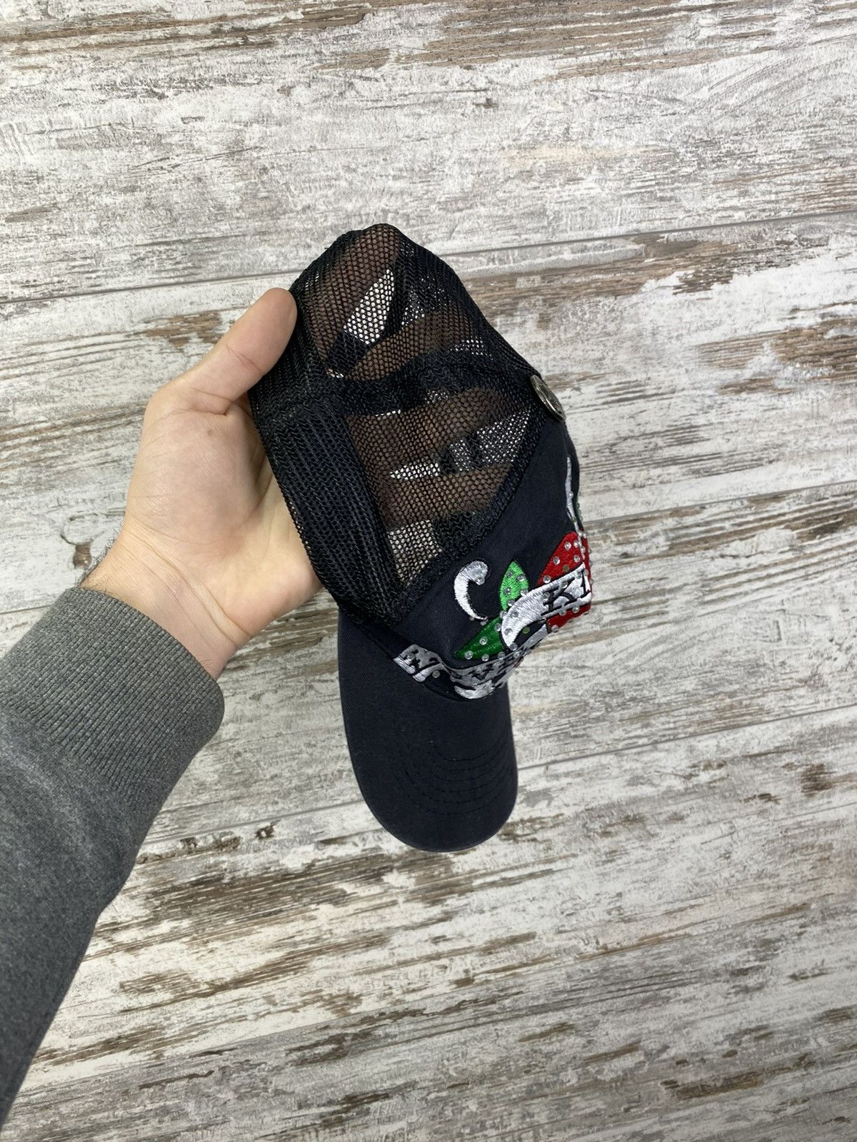 Christian Audigier × Ed Hardy × Vintage Mens Vintage Ed Hardy by Christian Audigier cap hats Japan Size ONE SIZE - 5 Thumbnail