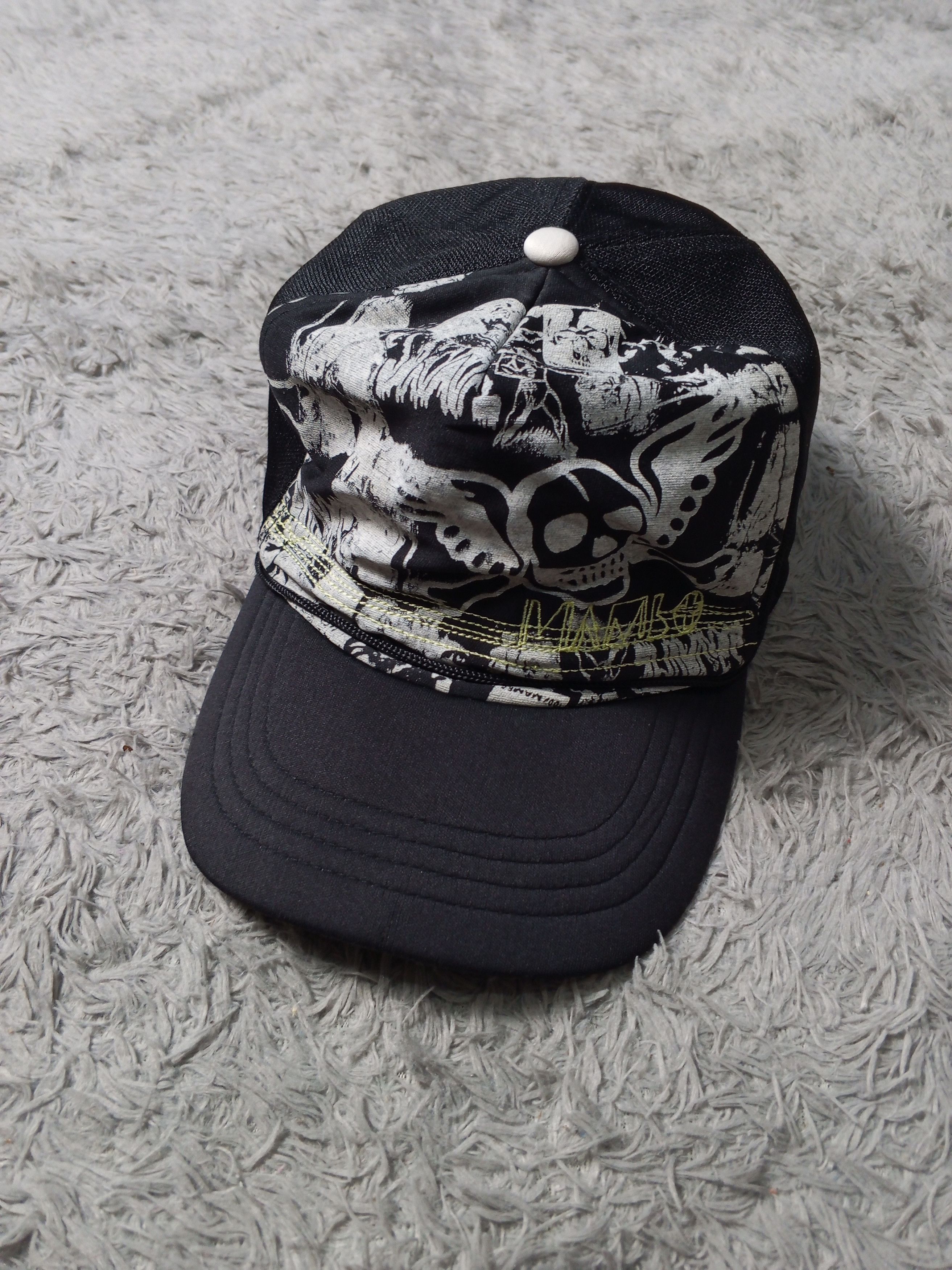 Mambo Vintage Mambo Skull Trucker Hat Size ONE SIZE - 1 Thumbnail