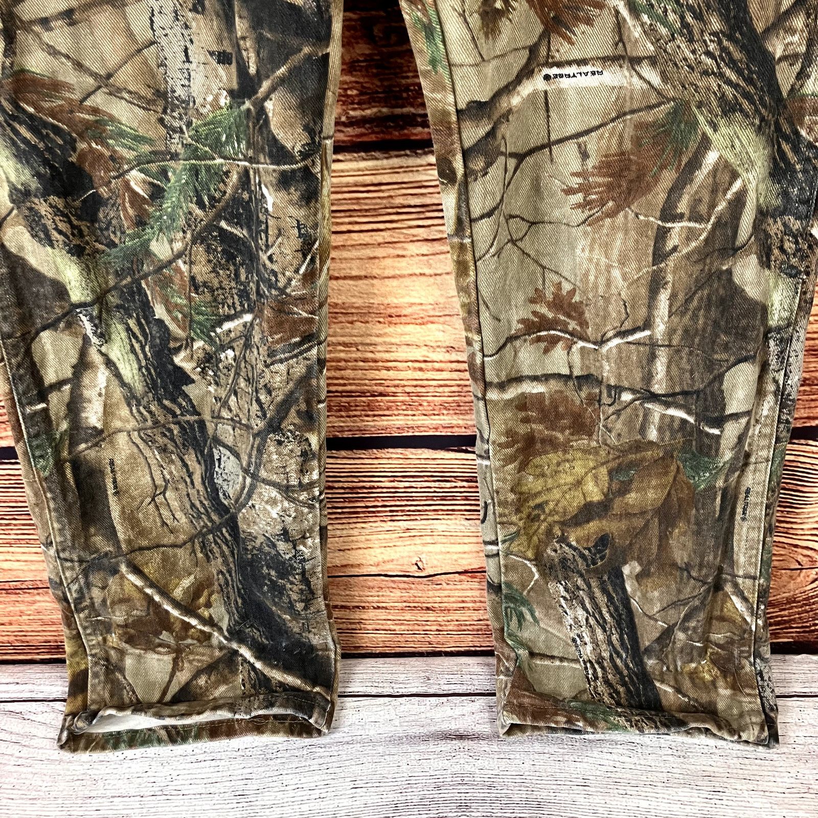 Vintage × Wrangler Vintage Wrangler Realtree Camouflage Denim Jeans Size US 34 / EU 50 - 9 Thumbnail